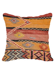 Turkish Kilim Cushion Cover - 46 x 46 cm