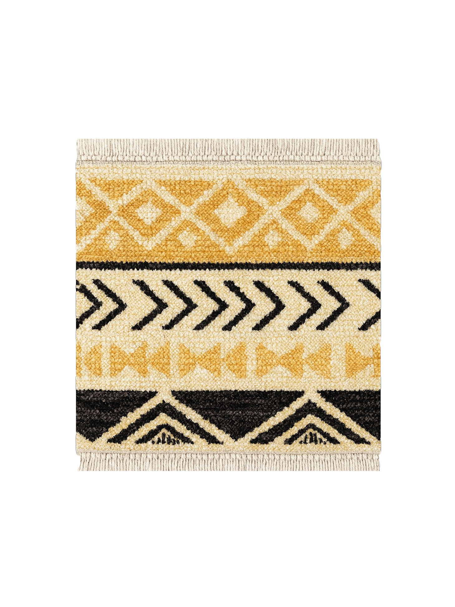 Ines Hand Knotted Rug Sample - 30 x 30 cm