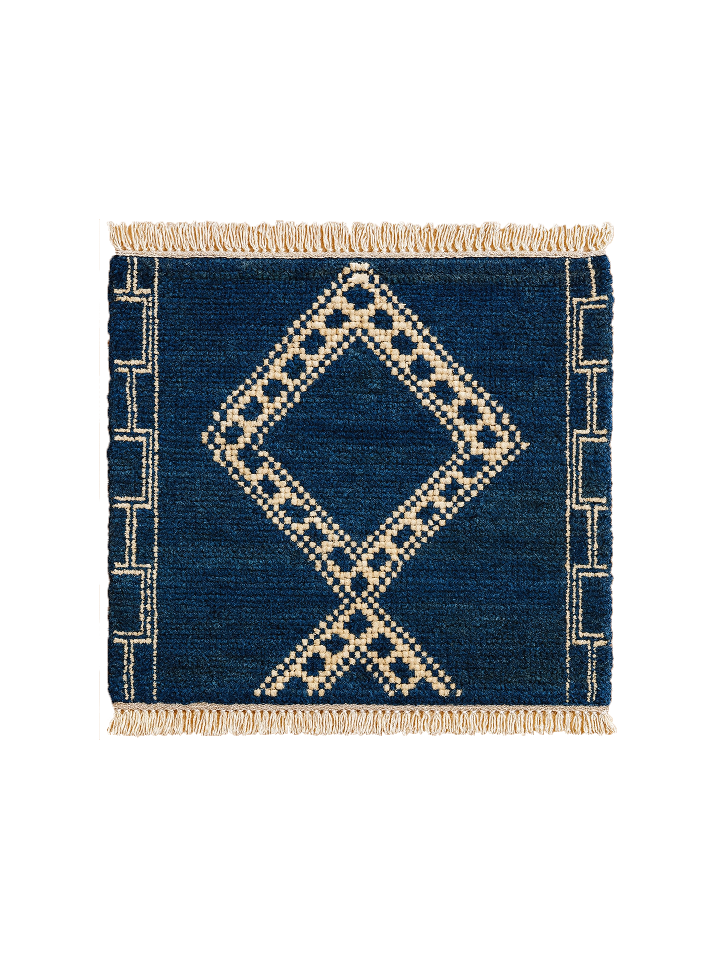 Nomad Hand Knotted Rug Sample - 30 x 30 cm