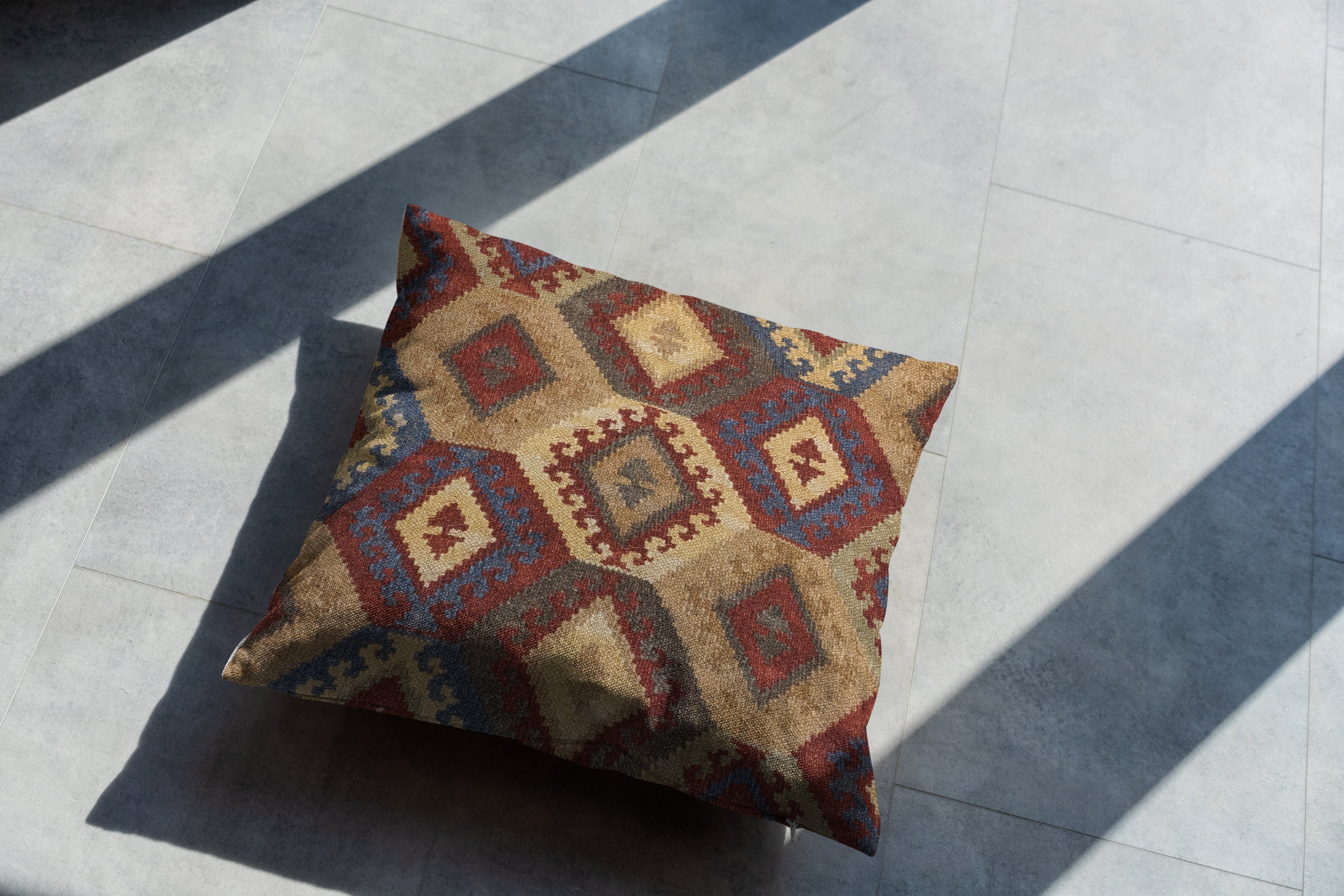 Turkish Kilim Cushion Cover - 50 x 50 cm