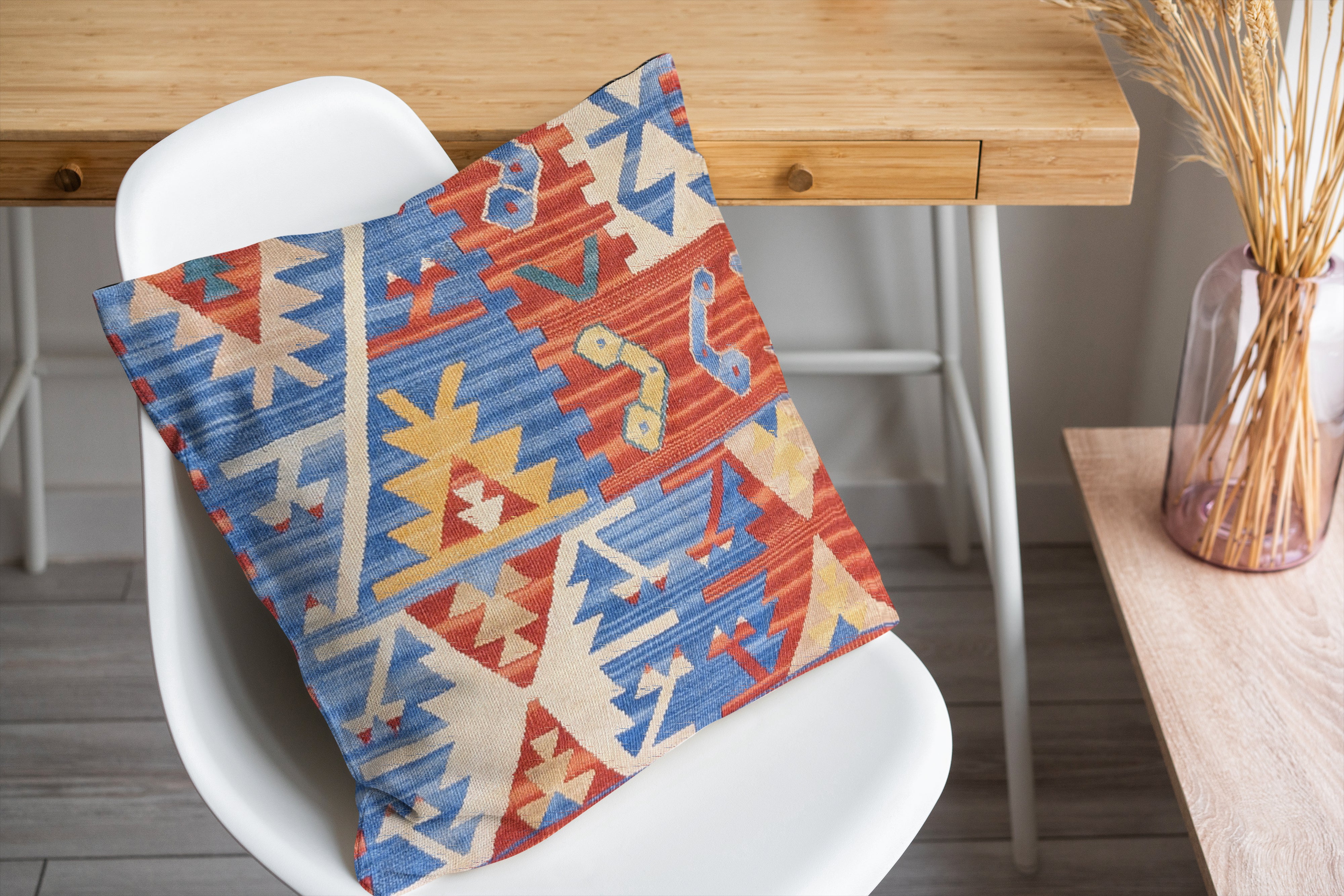 Turkish Kilim Cushion Cover - 50 x 50 cm