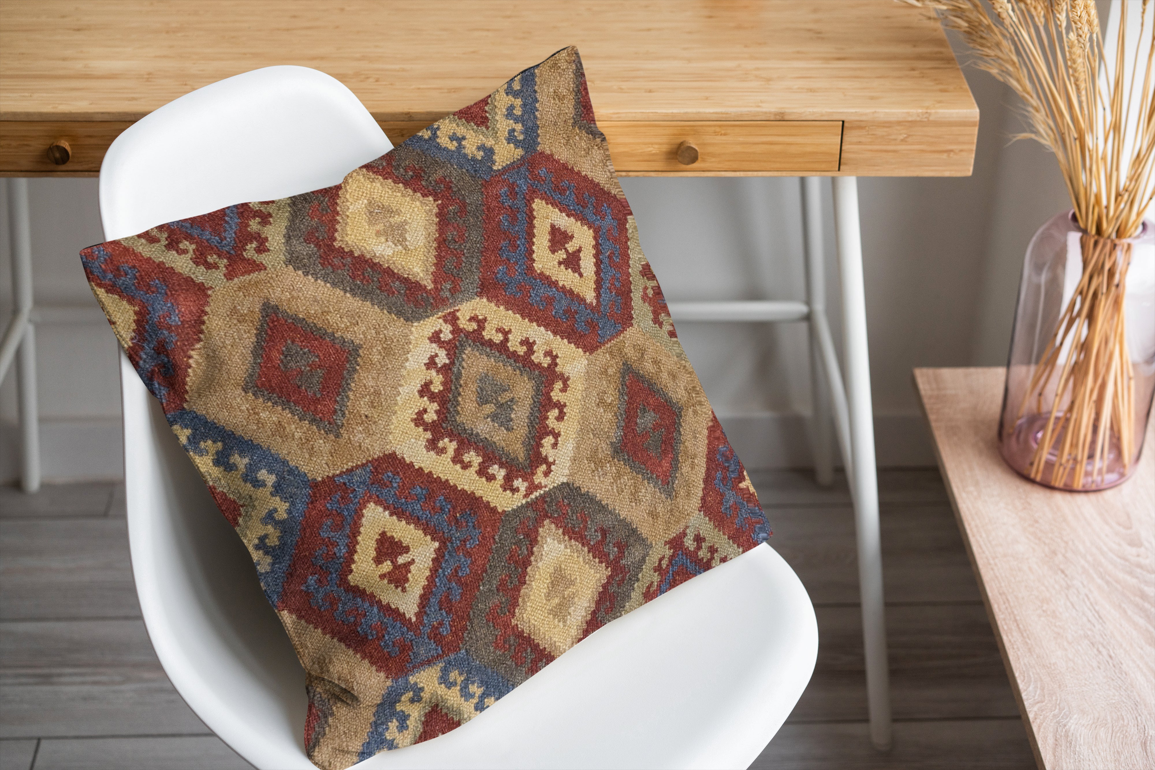 Turkish Kilim Cushion Cover - 50 x 50 cm