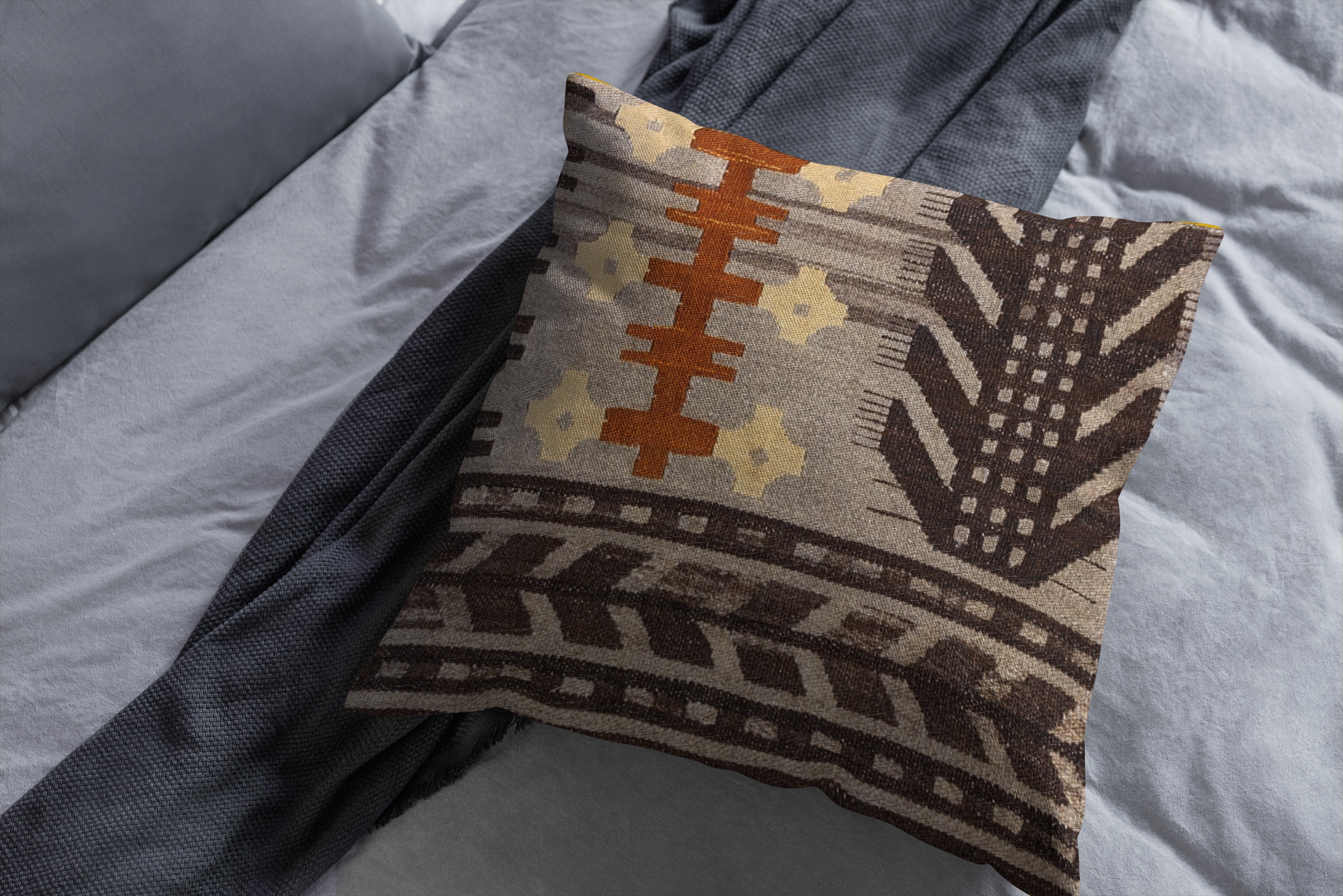 Housse de coussin Kilim turc - 55 x 52 cm