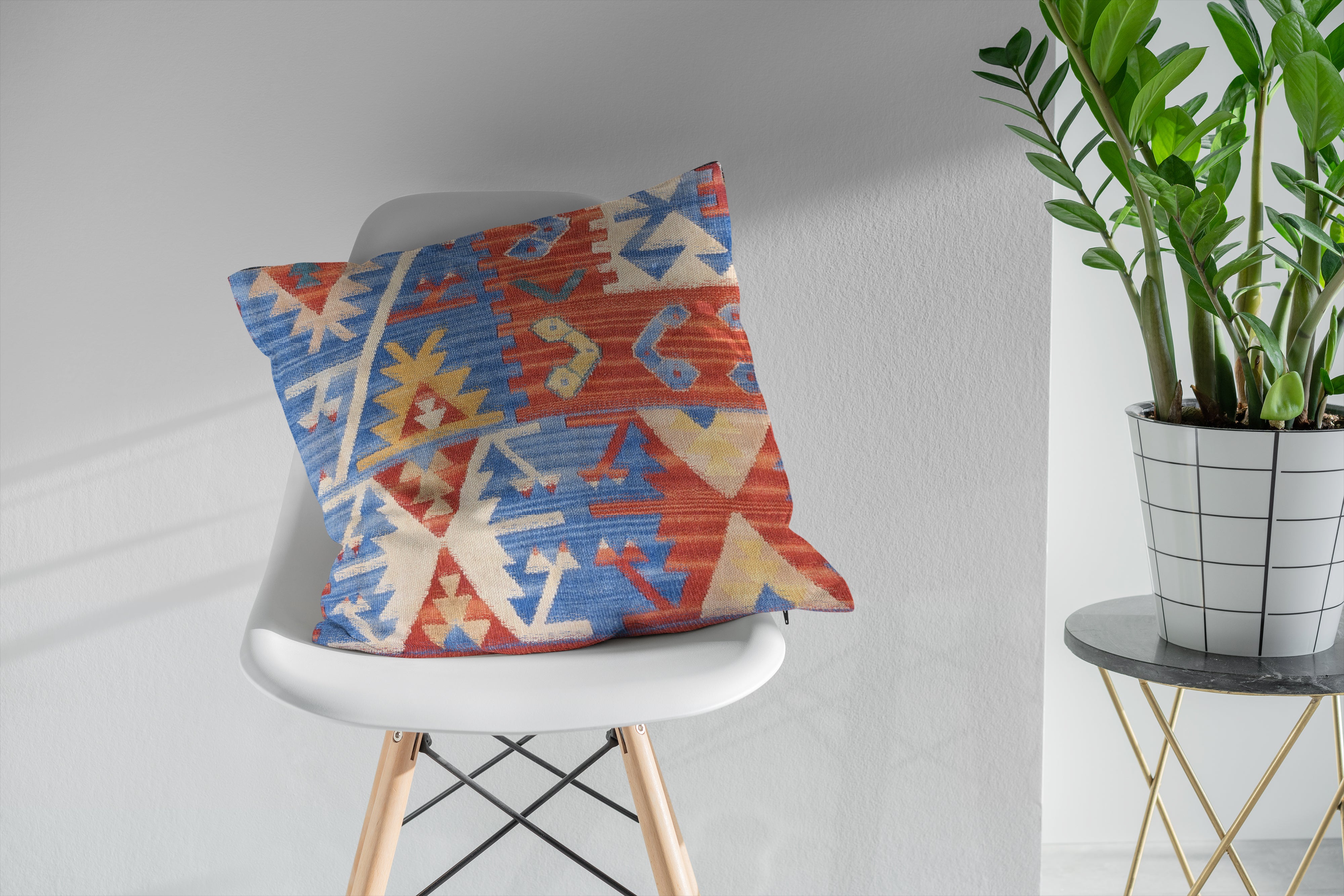 Turkish Kilim Cushion Cover - 50 x 50 cm