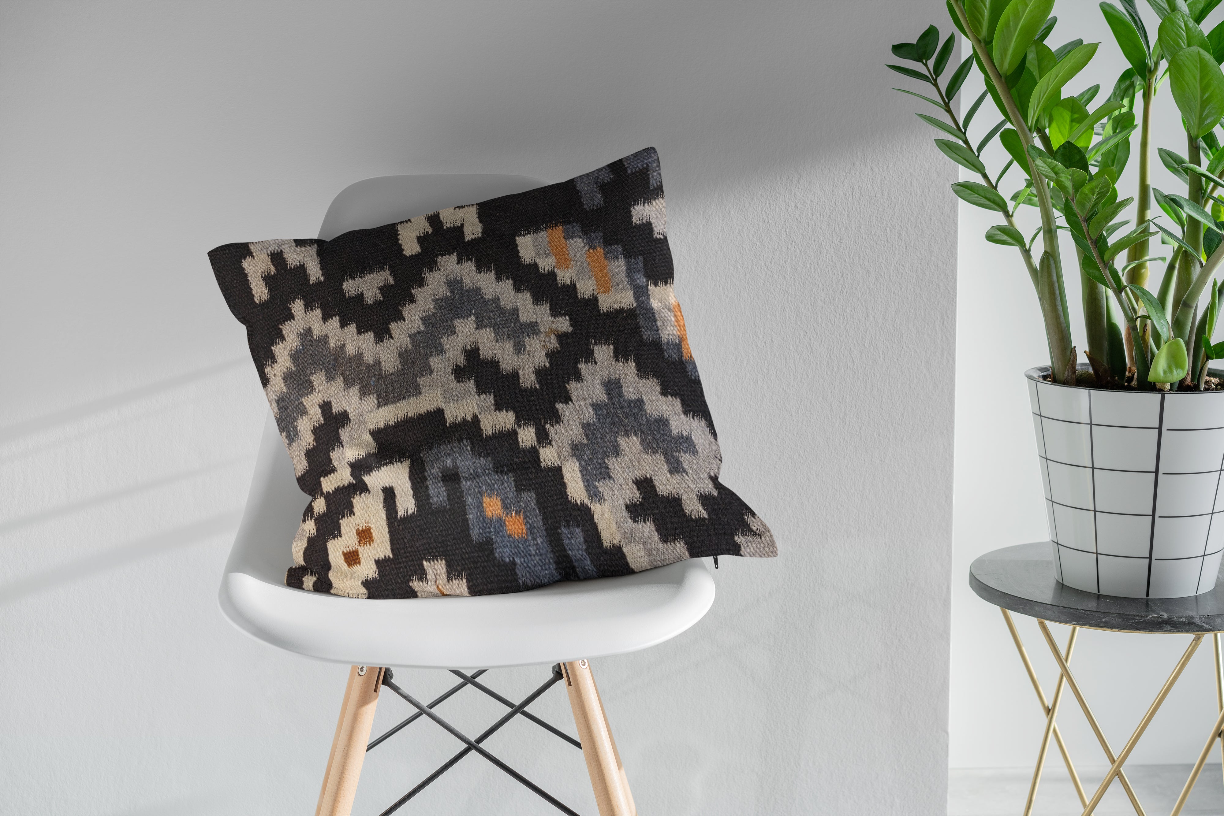 Turkish Kilim Cushion Cover - 50 x 48 cm