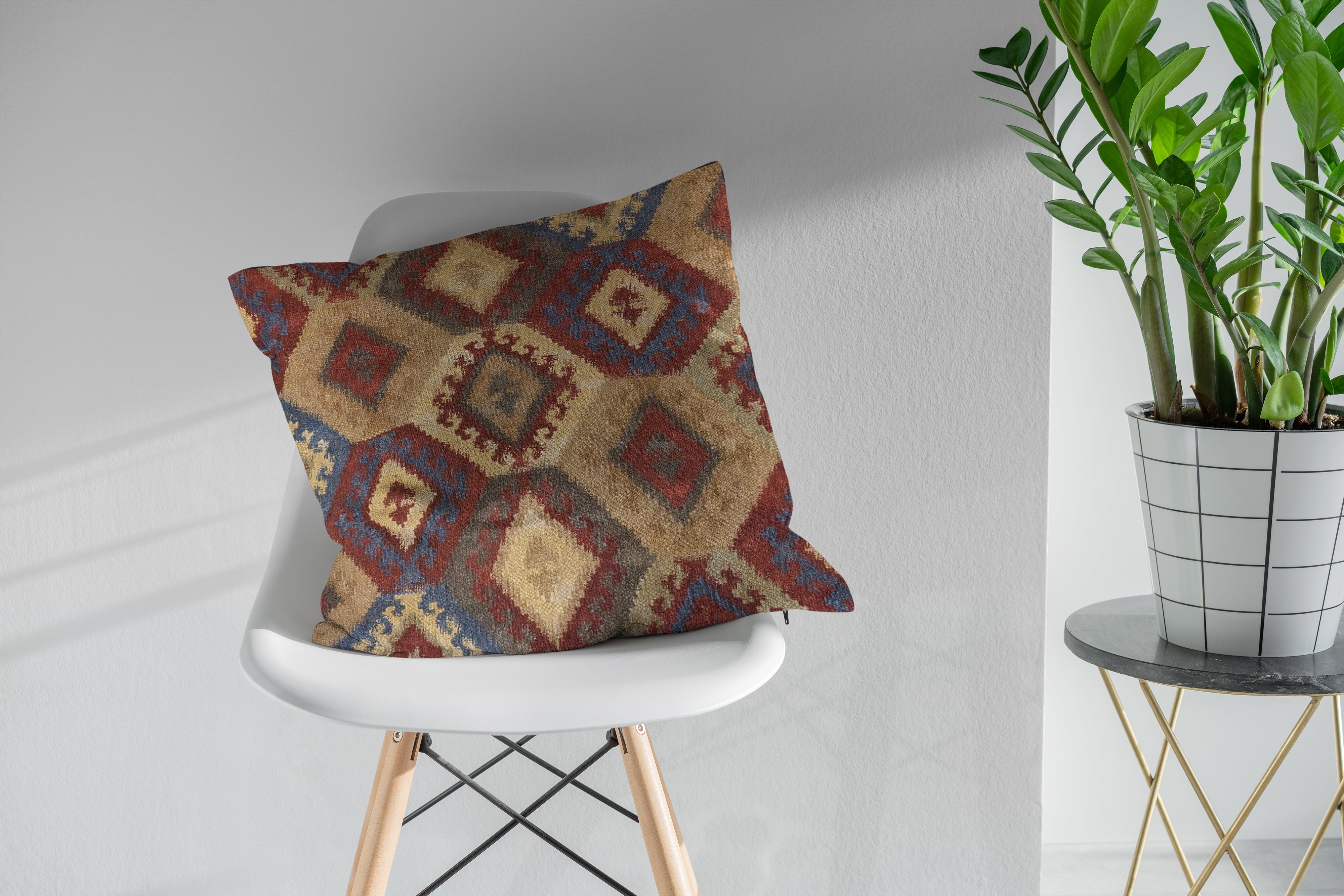 Housse de coussin Kilim turc - 50 x 50 cm