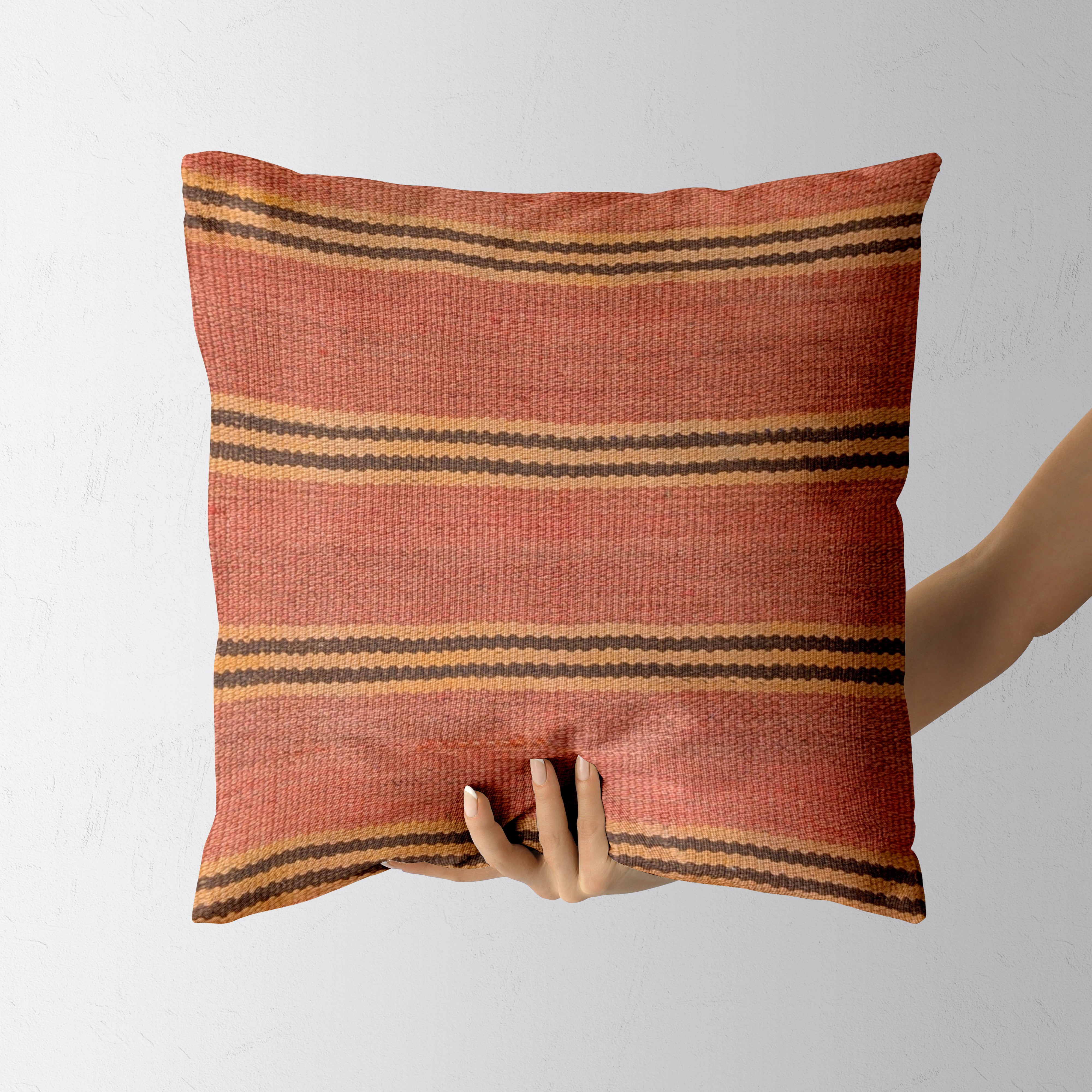 Turkish Kilim Cushion Cover - 44 x 44 cm