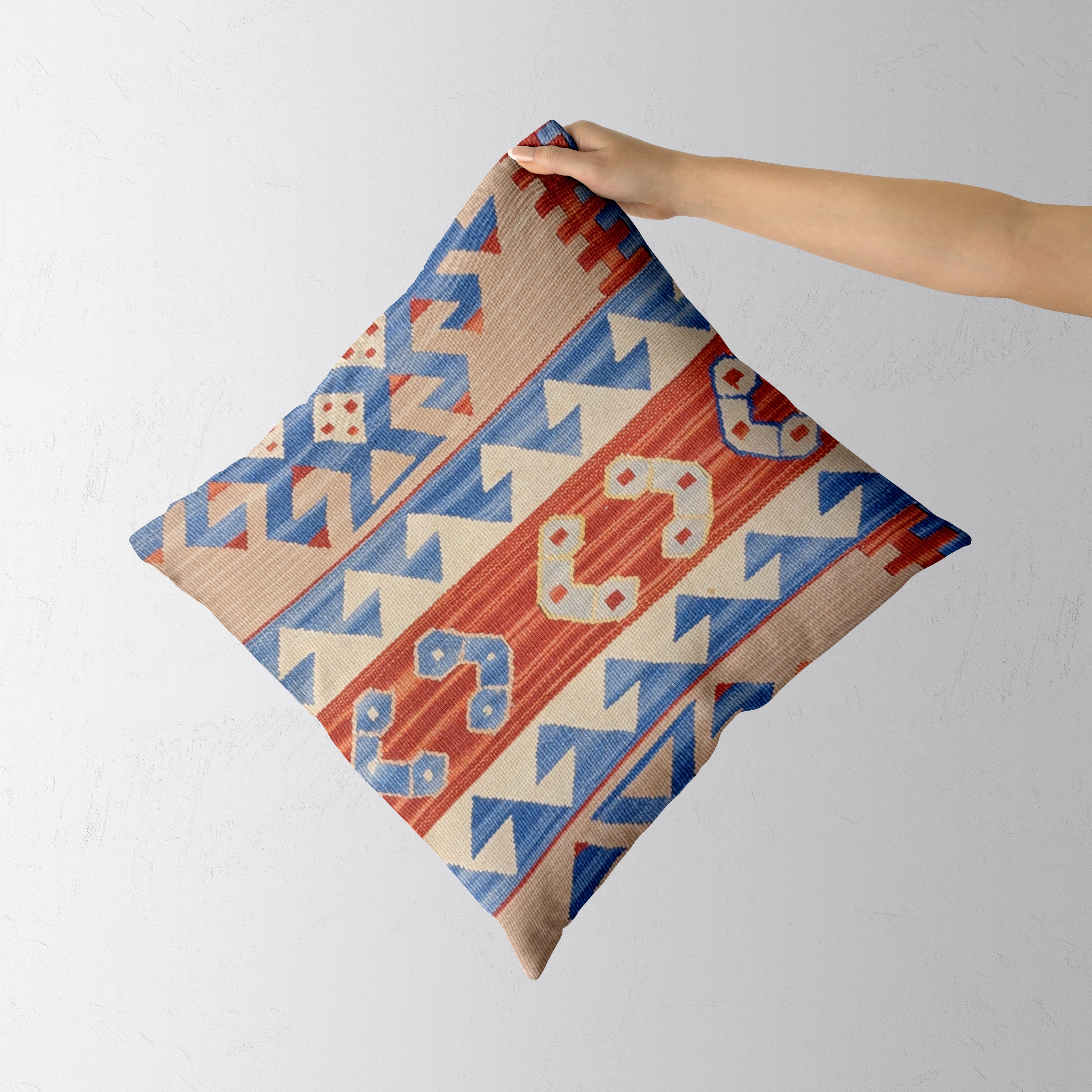 Turkish Kilim Cushion Cover - 50 x 48 cm