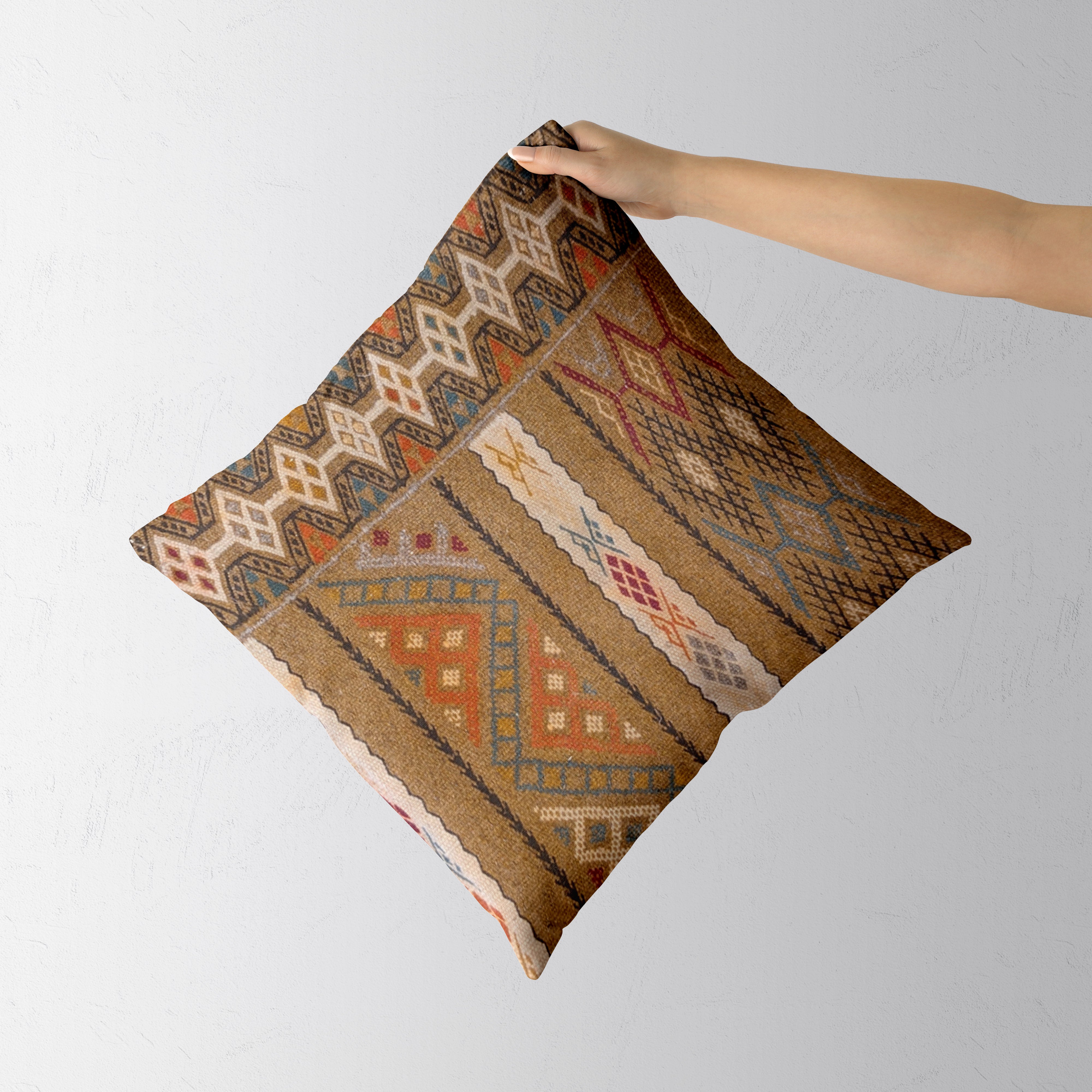 Turkish Kilim Cushion Cover - 58 x 50 cm