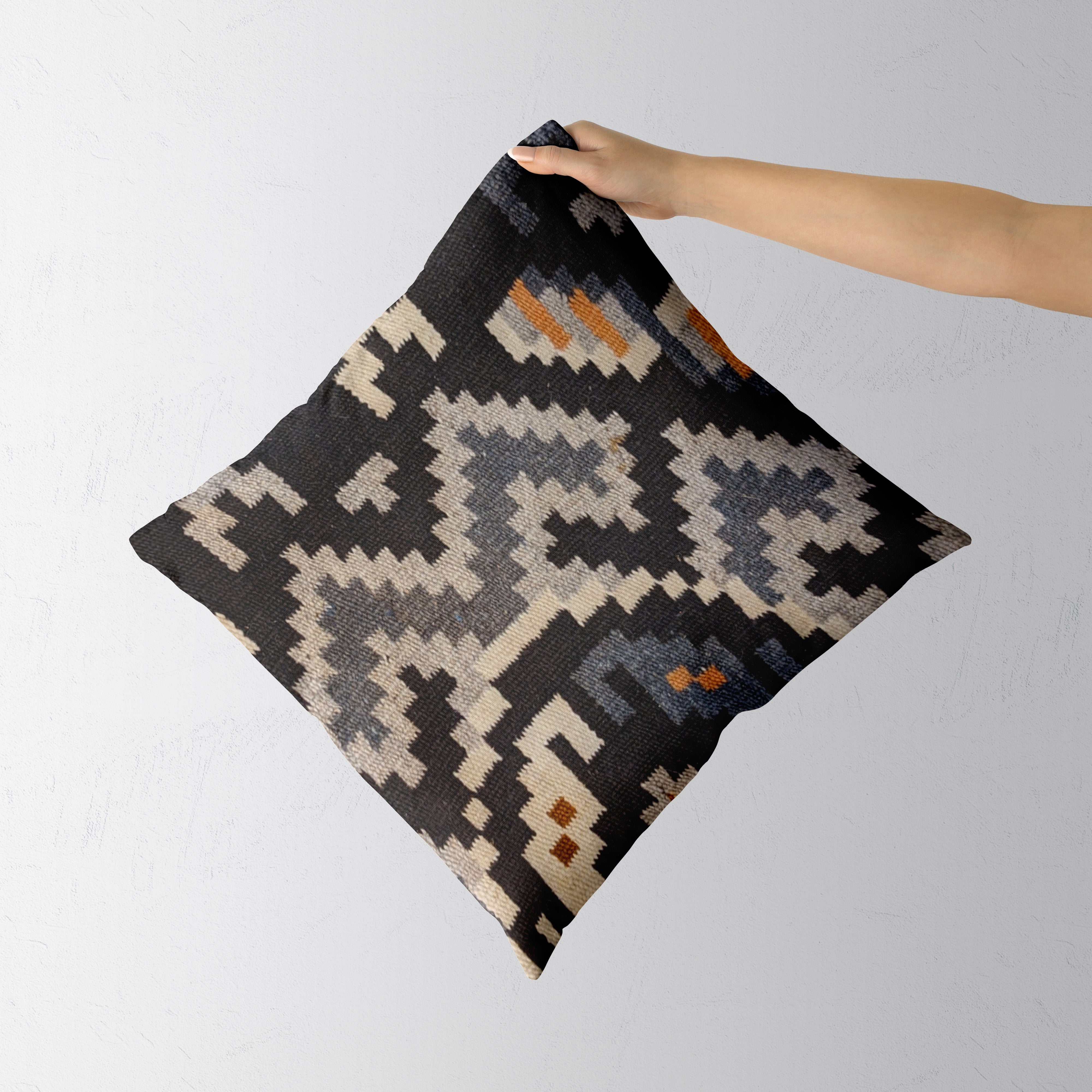 Turkish Kilim Cushion Cover - 50 x 48 cm