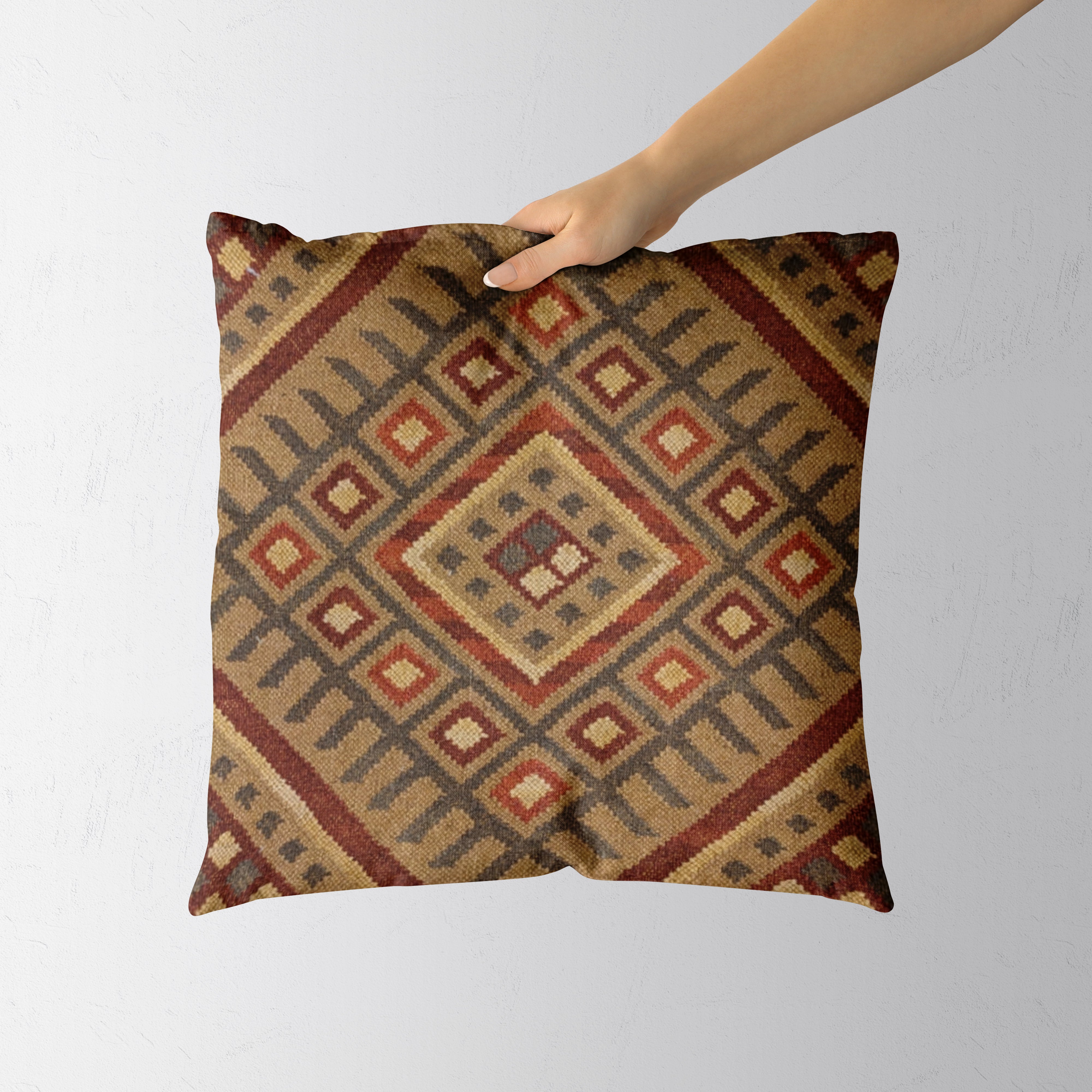 Turkish Kilim Cushion Cover - 50 x 50 cm