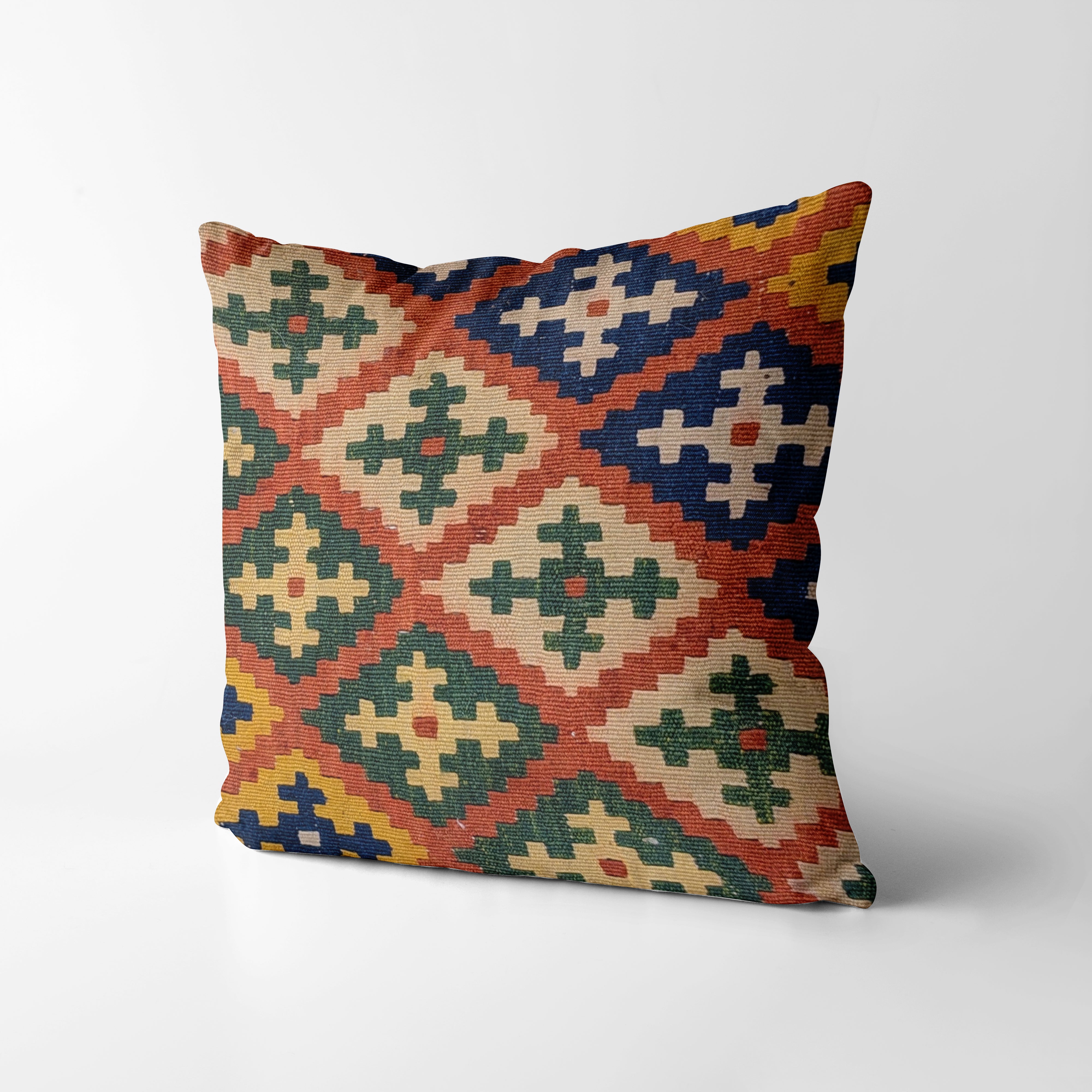 Turkish Kilim Cushion Cover - 42 x 40 cm