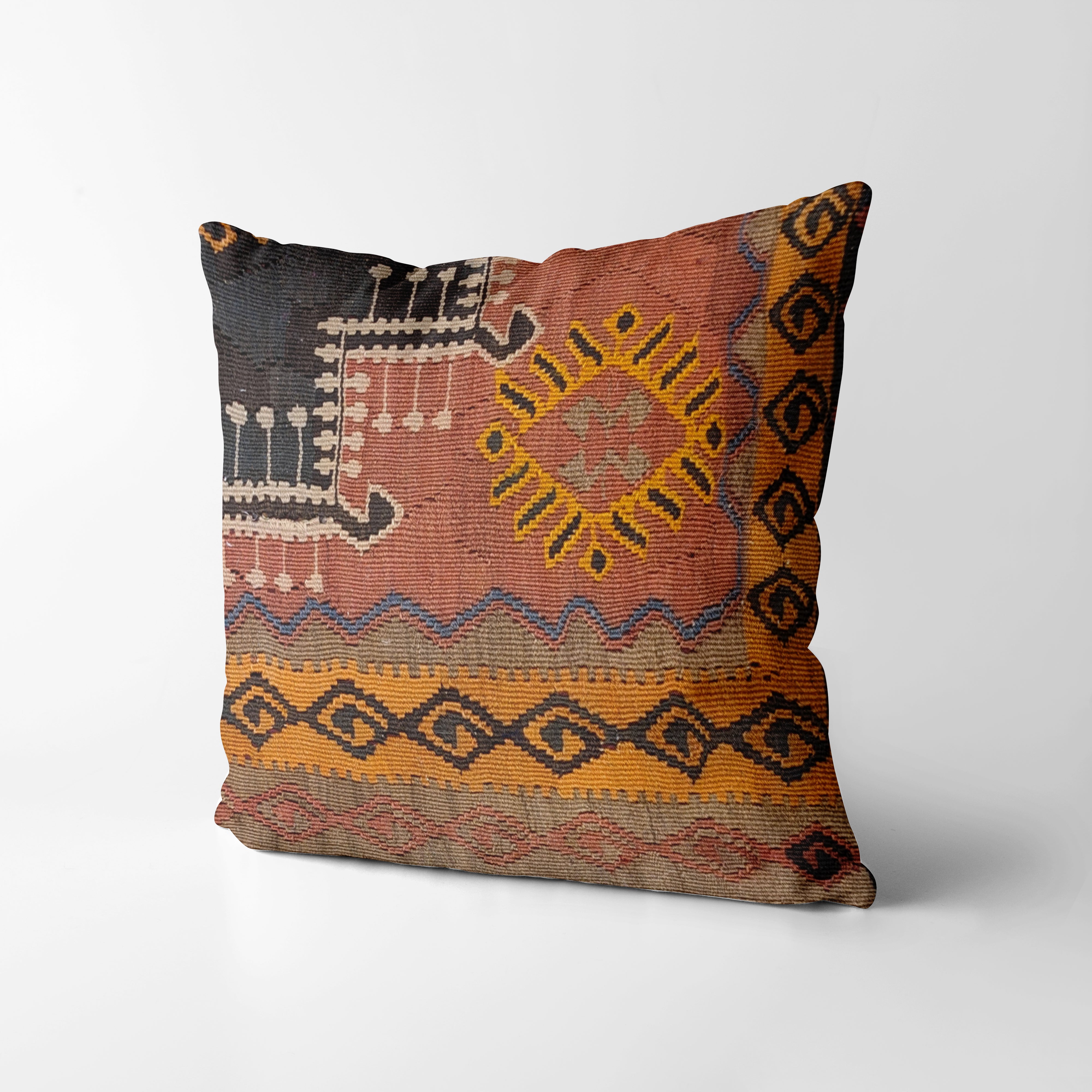 Turkish Kilim Cushion Cover - 48 x 48 cm