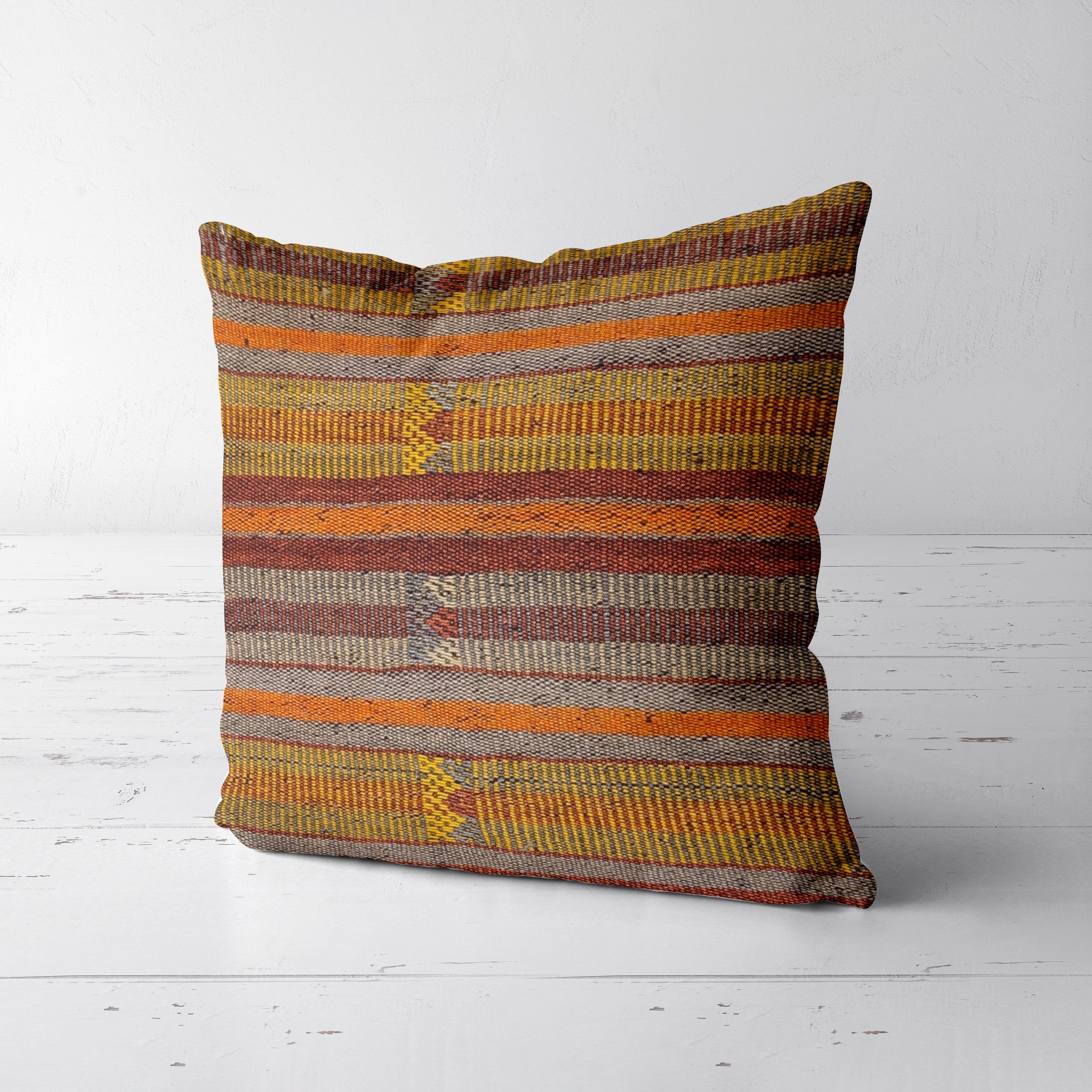 Turkish Kilim Cushion Cover - 43 x 43 cm