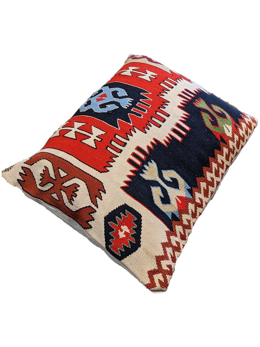 Turkish Kilim Cushion Cover - 45 x 45 cm