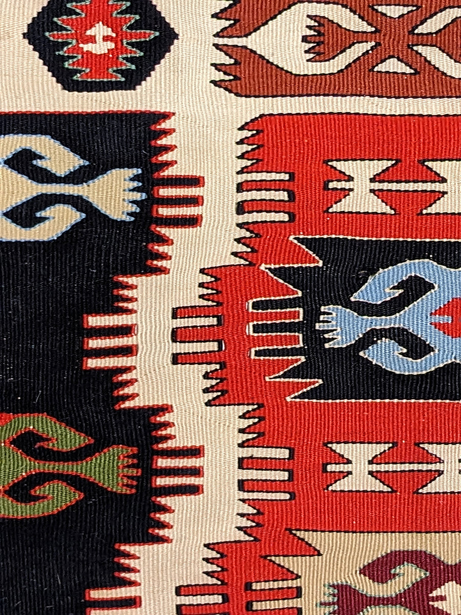 Turkish Kilim Cushion Cover - 45 x 45 cm