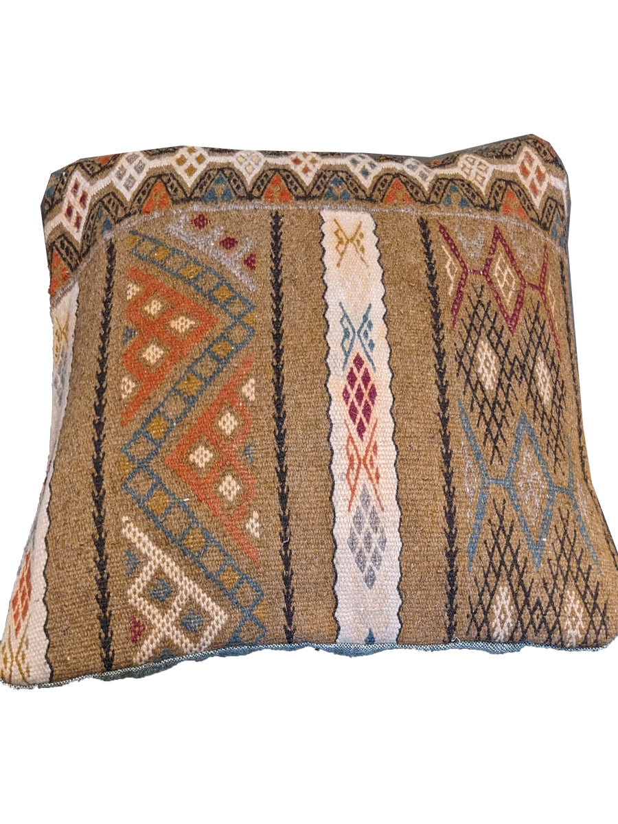 Turkish Kilim Cushion Cover - 58 x 50 cm