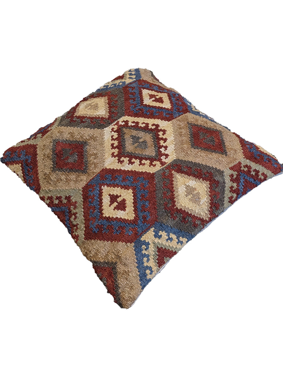 Housse de coussin Kilim turc - 50 x 50 cm