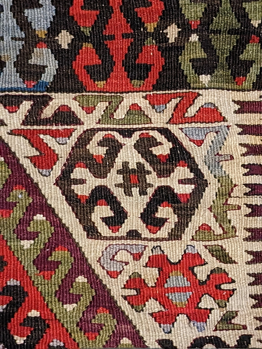 Housse de coussin Kilim turc - 54 x 42 cm