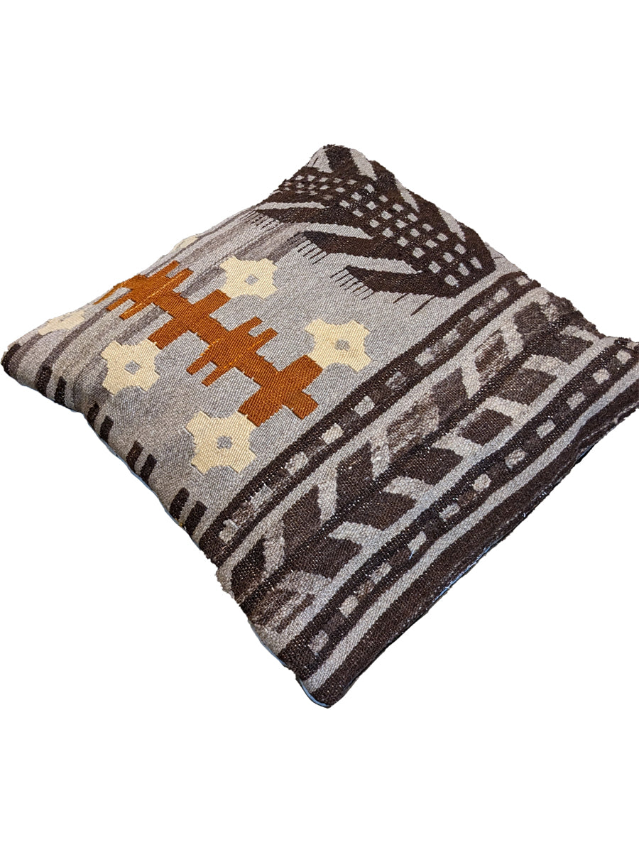 Housse de coussin Kilim turc - 55 x 52 cm