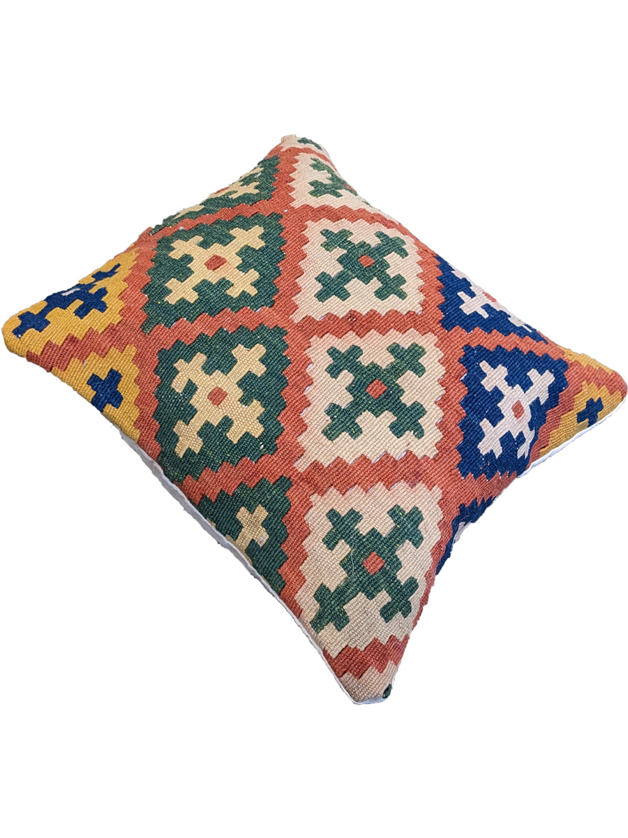 Turkish Kilim Cushion Cover - 42 x 40 cm