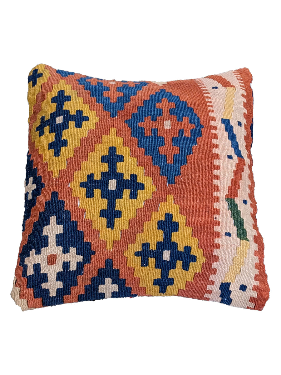 Turkish Kilim Cushion Cover - 42 x 40 cm