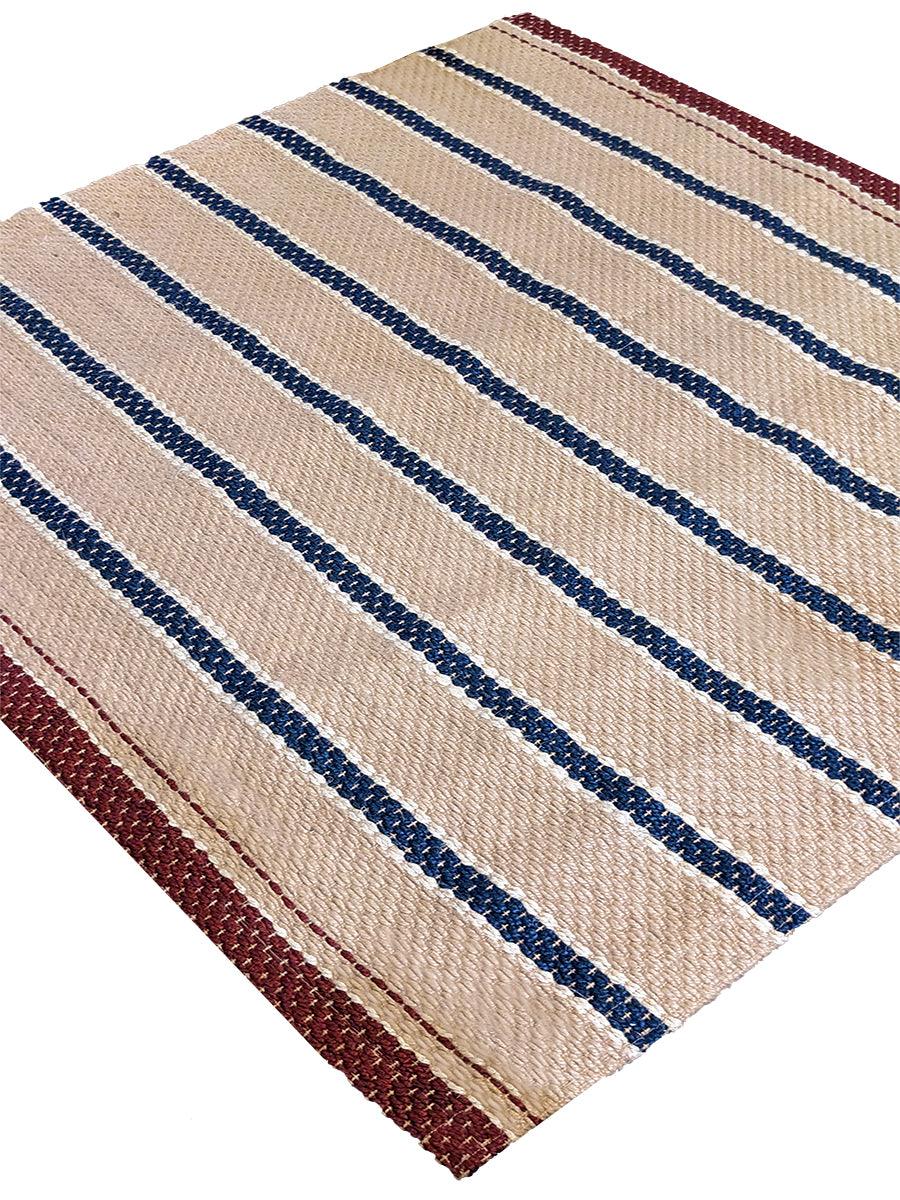 Flatweave Natural Jute Rug - 186 x 186 cm