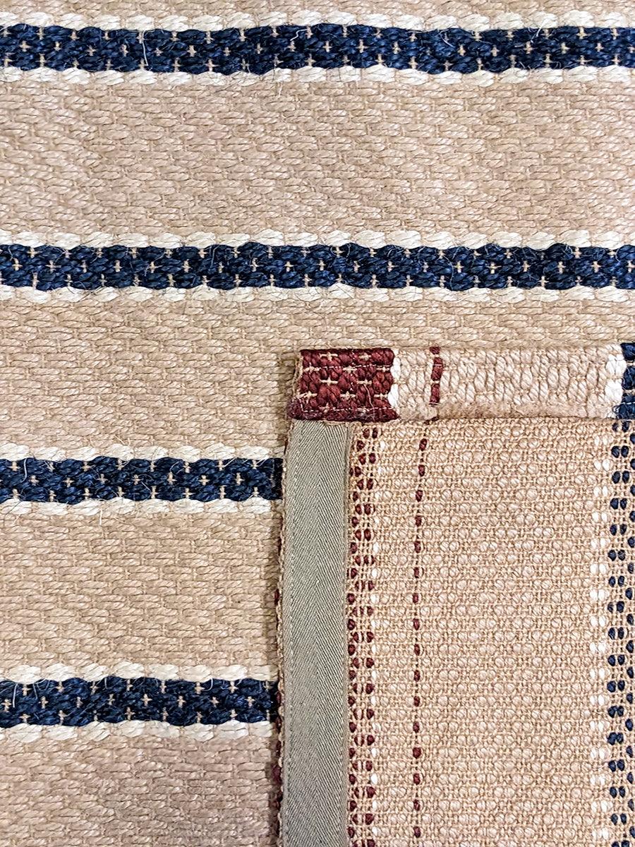 Flatweave Natural Jute Rug - 186 x 186 cm