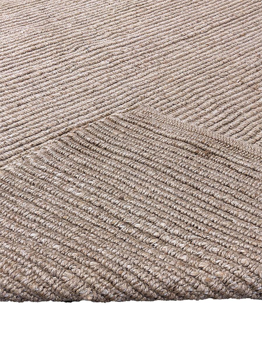 Loop Natural Jute Rug - 186 x 149 cm