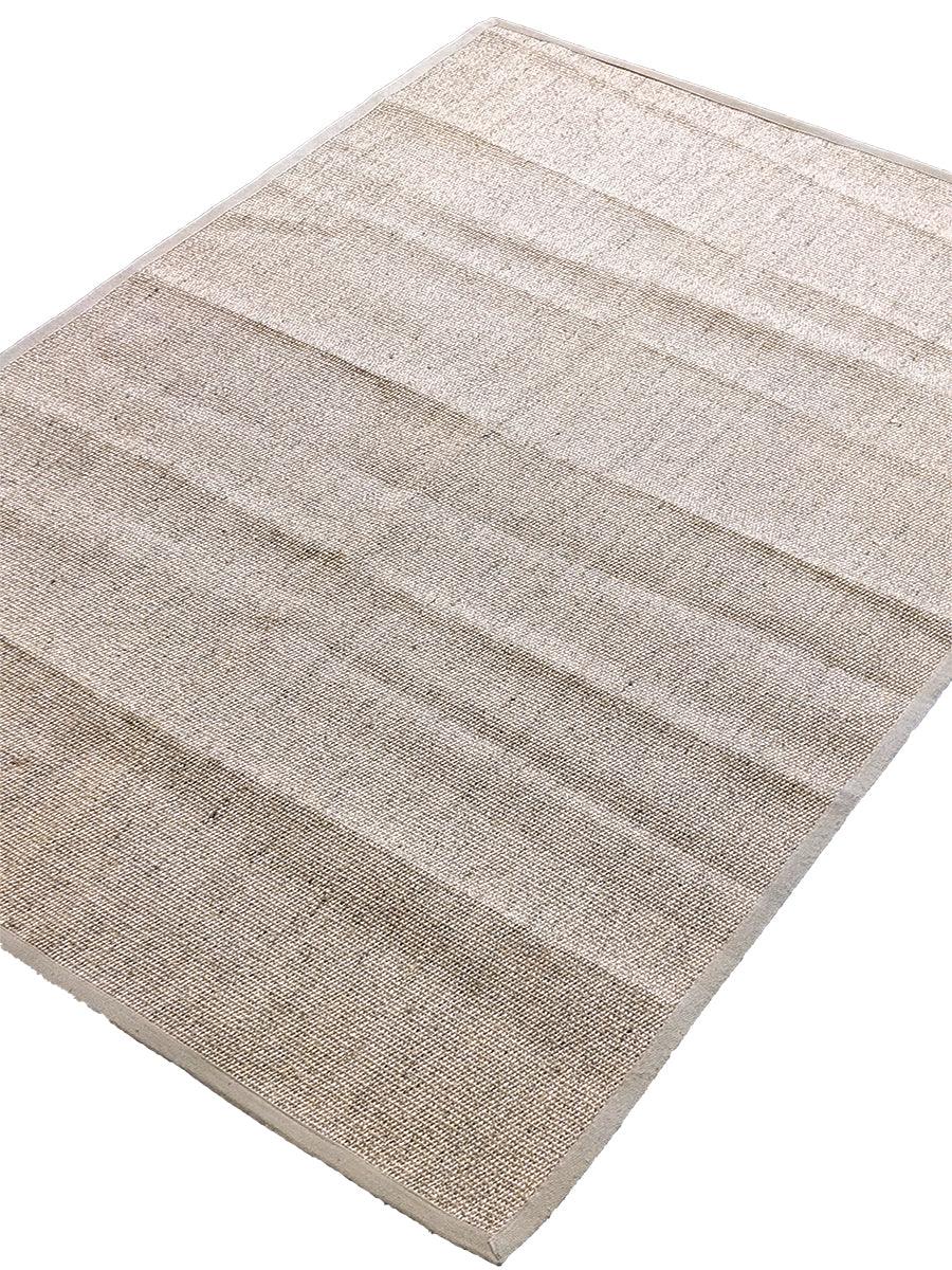 Flatweave Natural Jute Rug - 195 x 134 cm