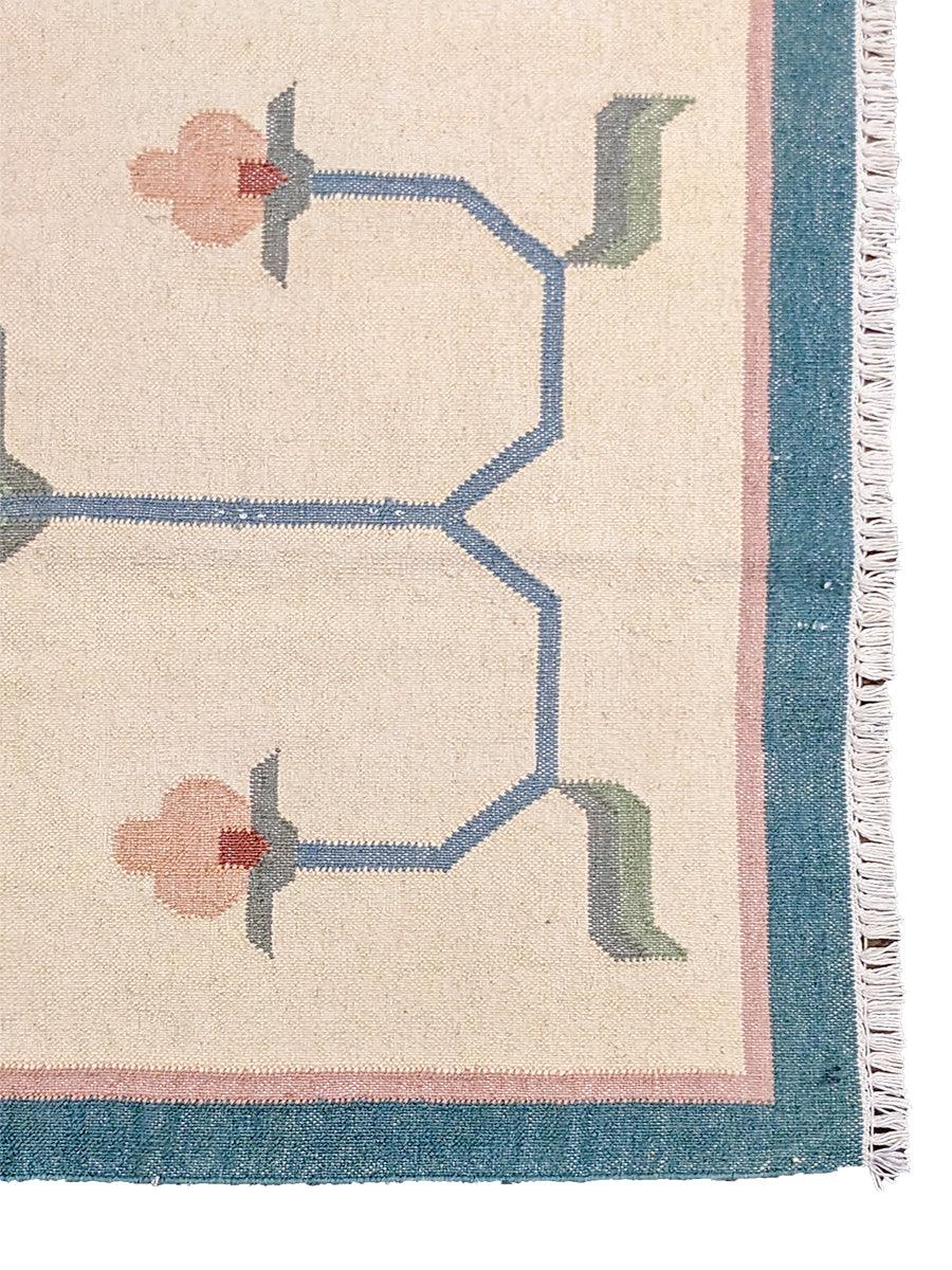 Modern Flatweave Rug - 150 x 98 cm