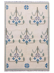 Modern Flatweave Rug - 156 x 101 cm
