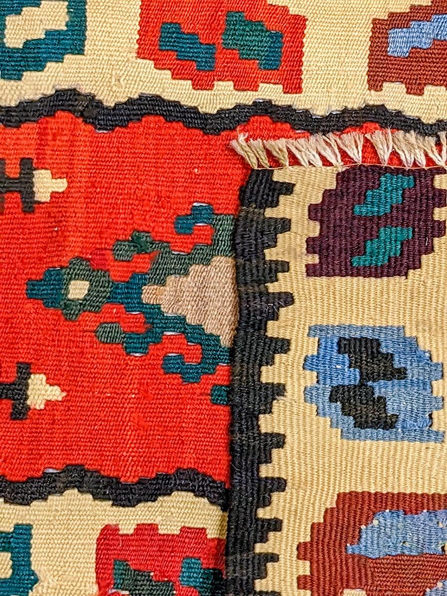 Symphony Flatweave Kilim Runner - 95 x 52 cm