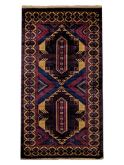 Baluchi Tribal Rug - 205 x 113 cm