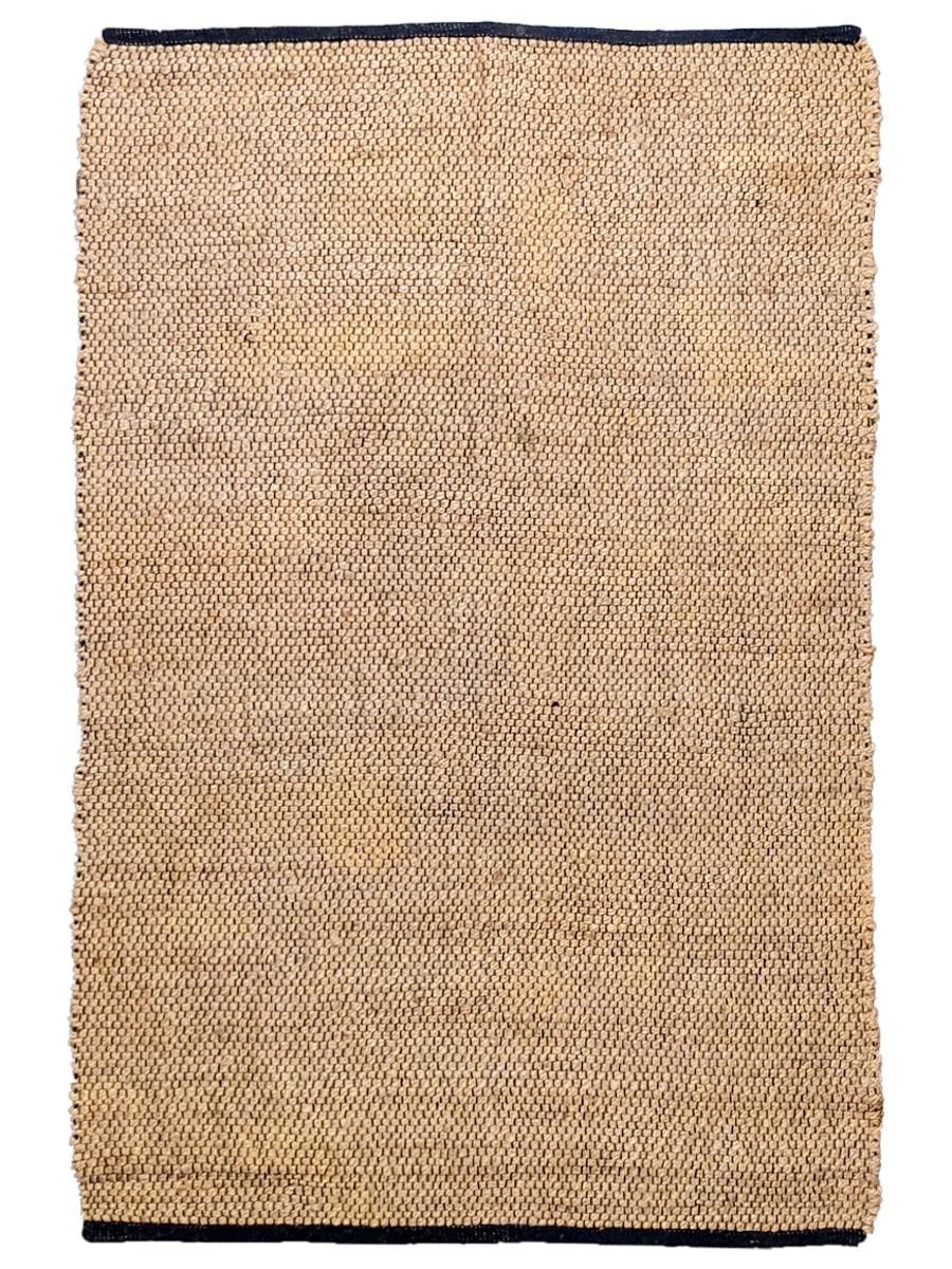 Braided Natural Jute Rug - 186 x 146 cm