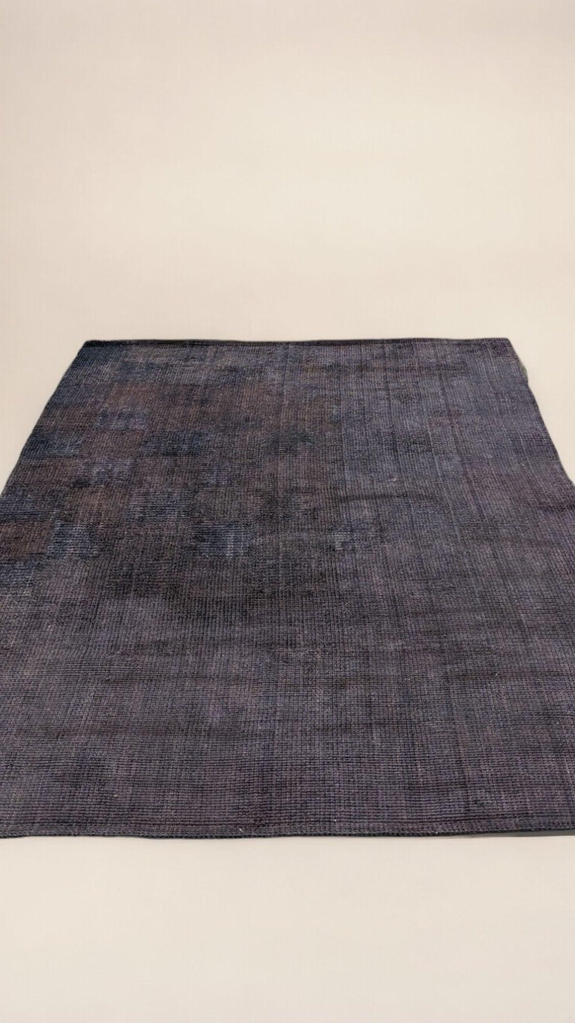 Loop Overdyed Jute Rug - 201 x 140 cm