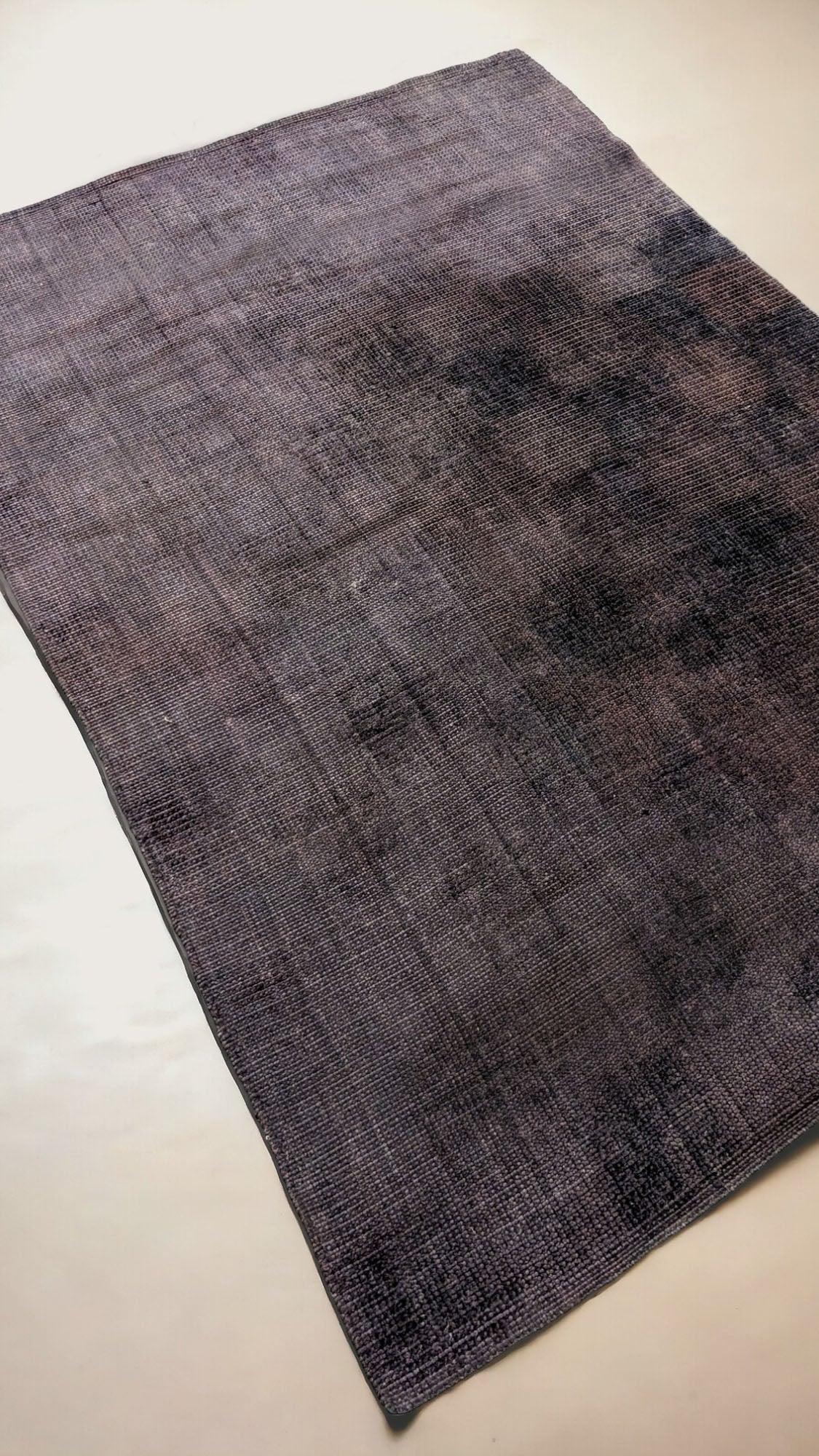 Loop Overdyed Jute Rug - 201 x 140 cm