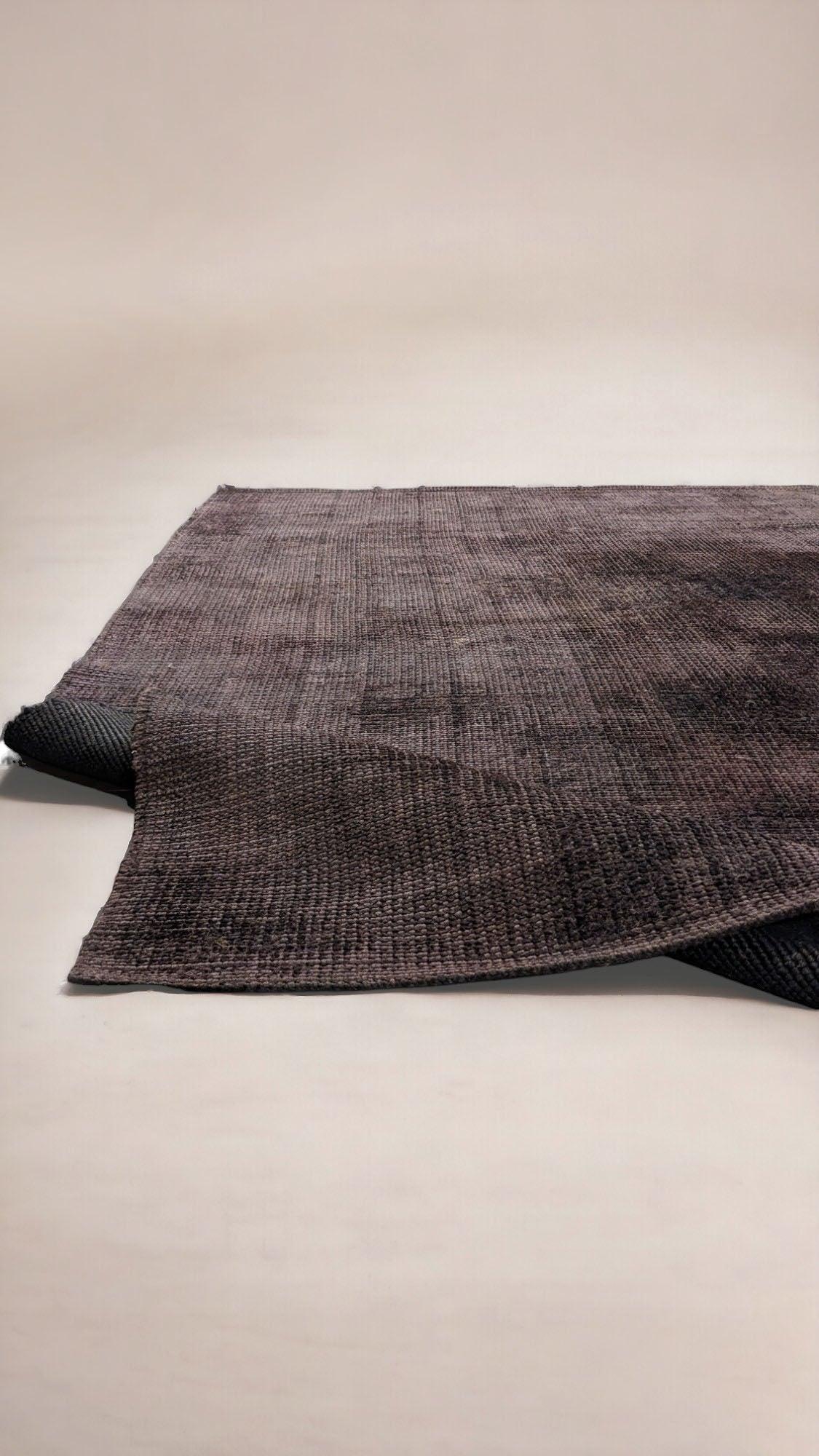 Loop Overdyed Jute Rug - 201 x 140 cm