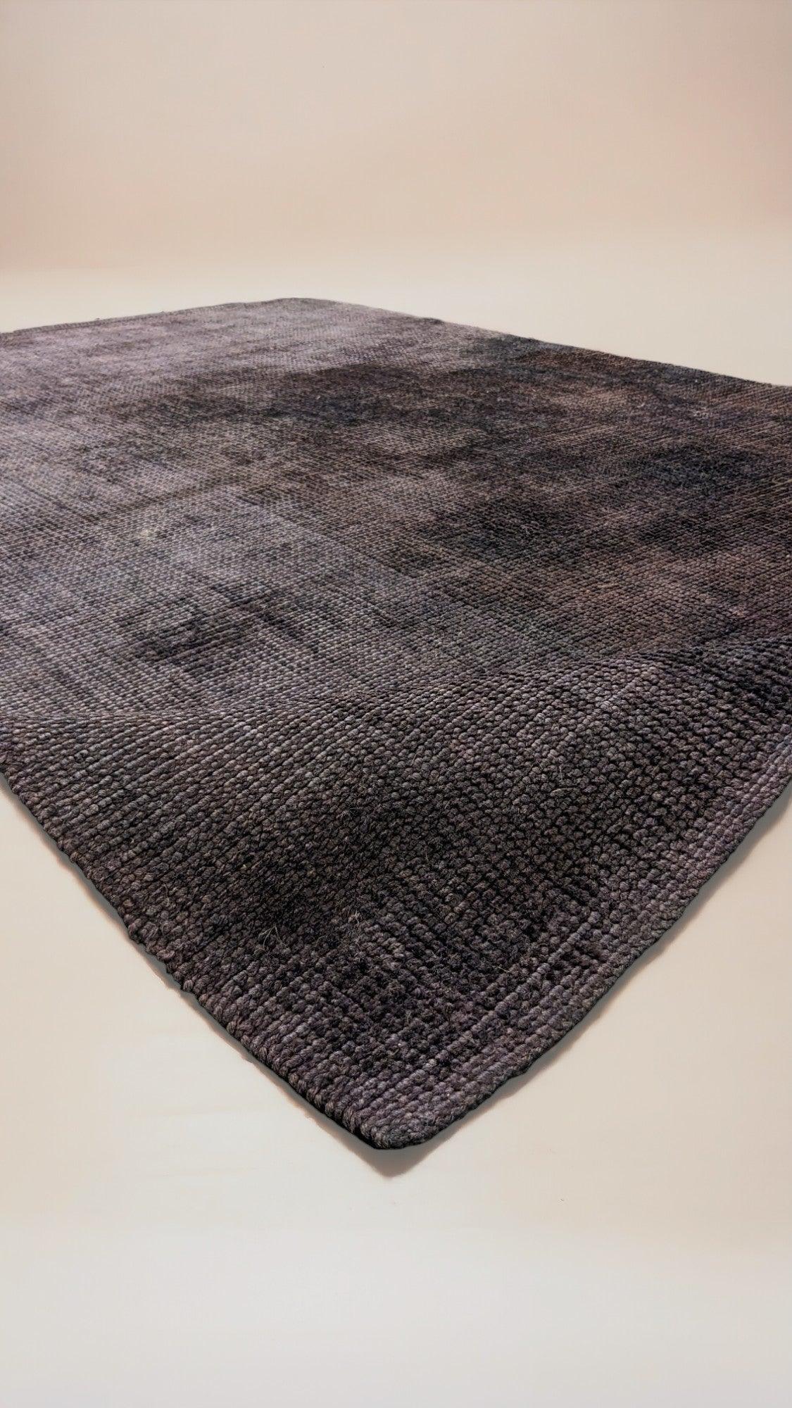 Loop Overdyed Jute Rug - 201 x 140 cm