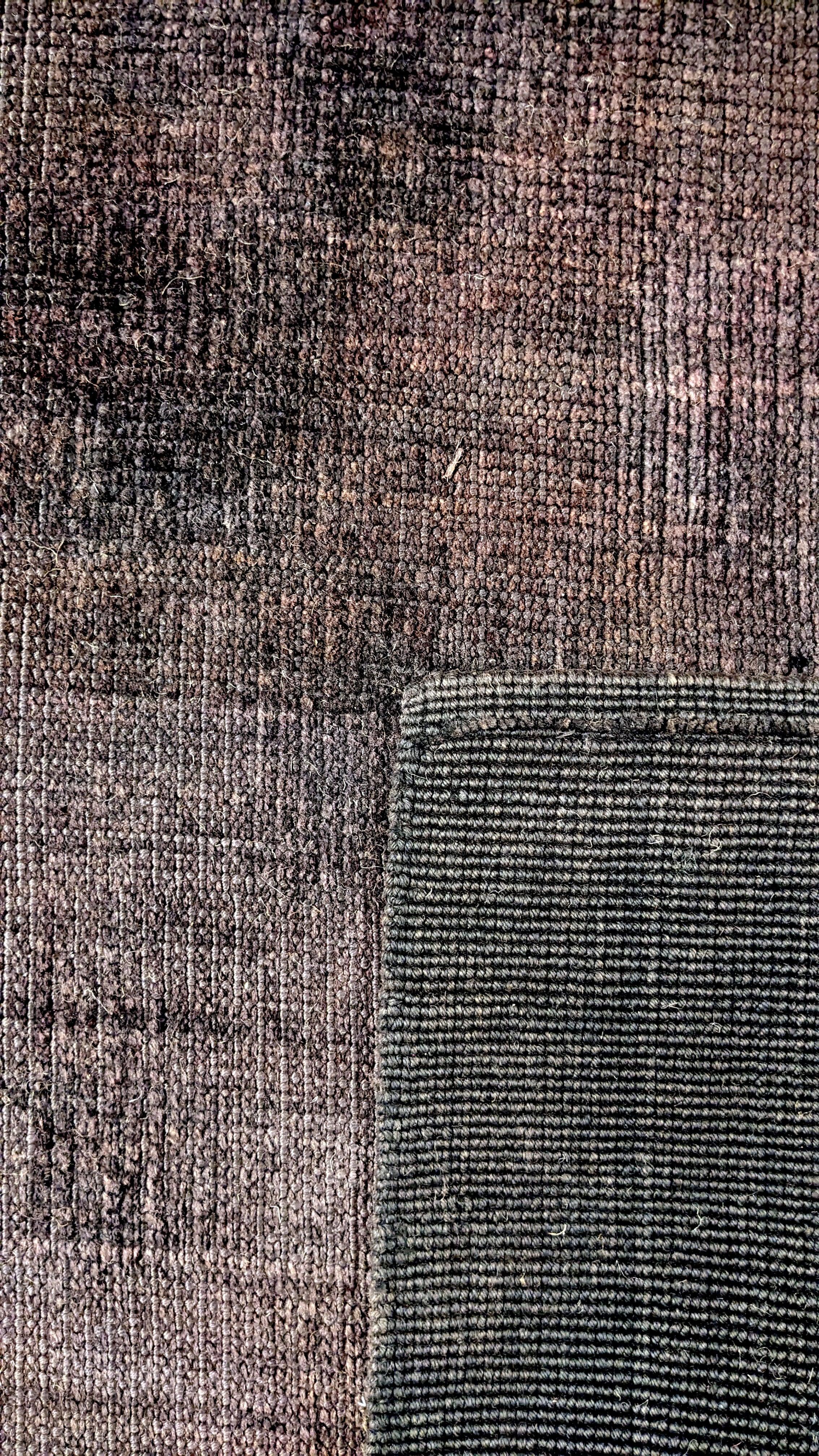 Loop Overdyed Jute Rug - 201 x 140 cm