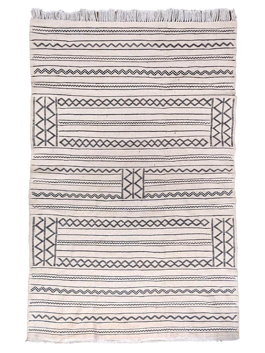 Sumak Moroccan Vintage Kilim Rug - Size: 219 × 149 cm