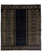 Raven Hand Knotted Rug - Made to Order