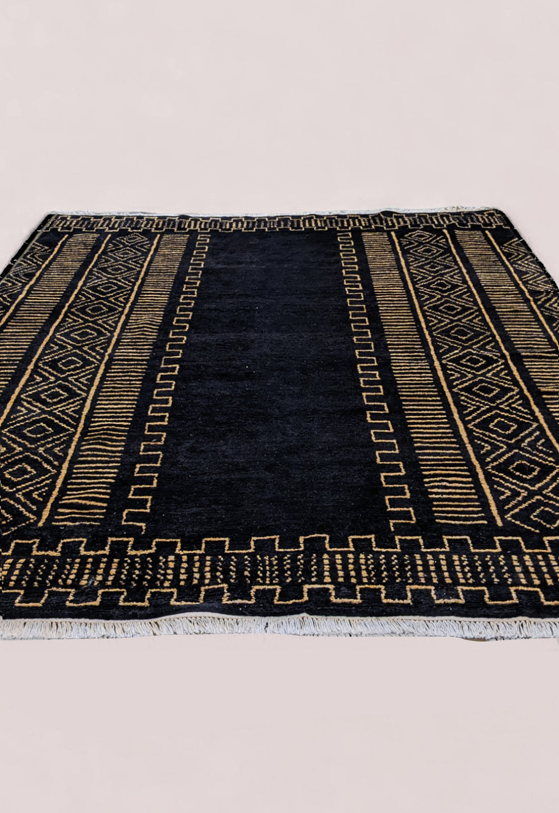 Raven Hand Knotted Rug - Made to Order