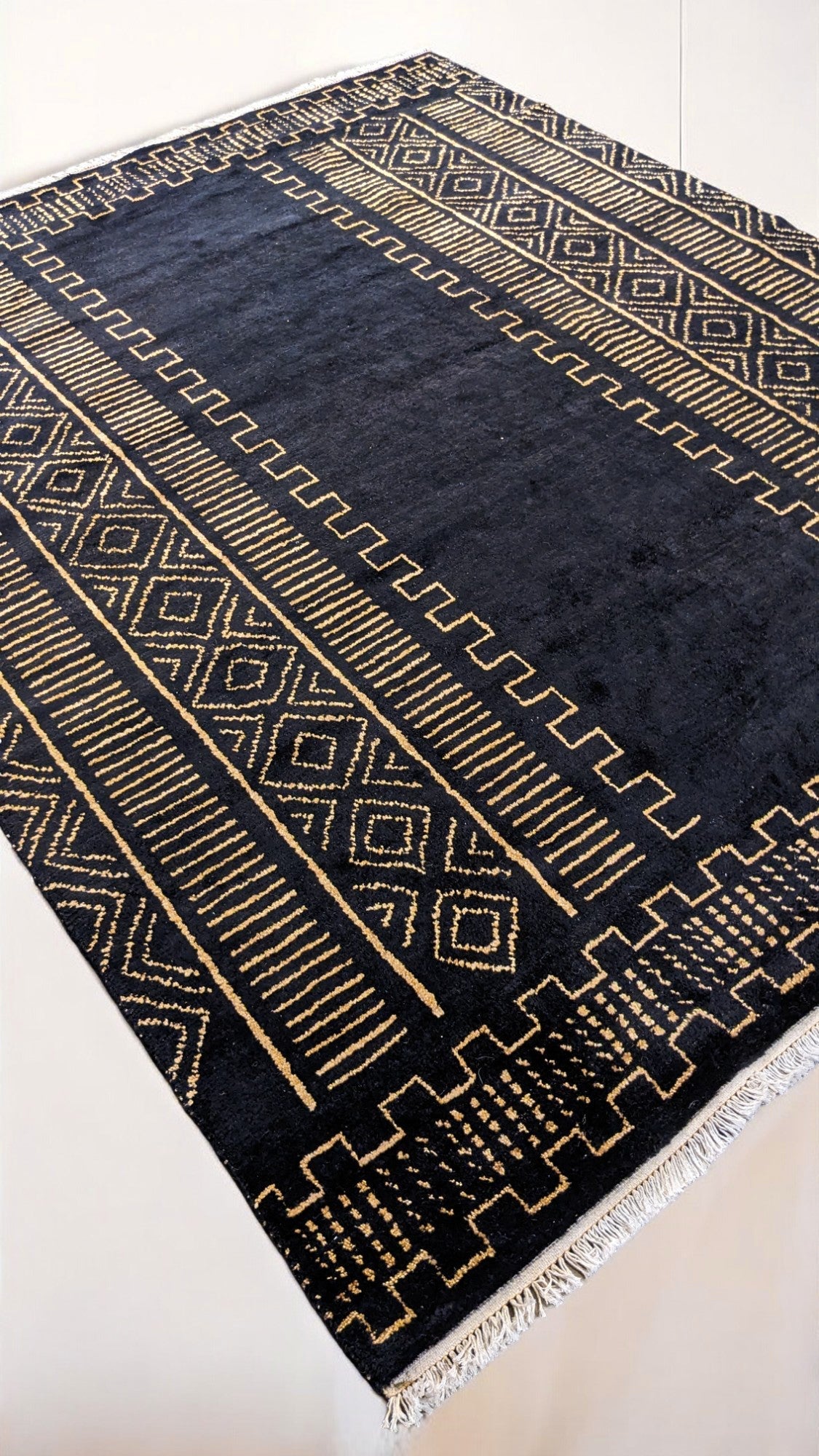 Raven Hand Knotted Rug - Made to Order
