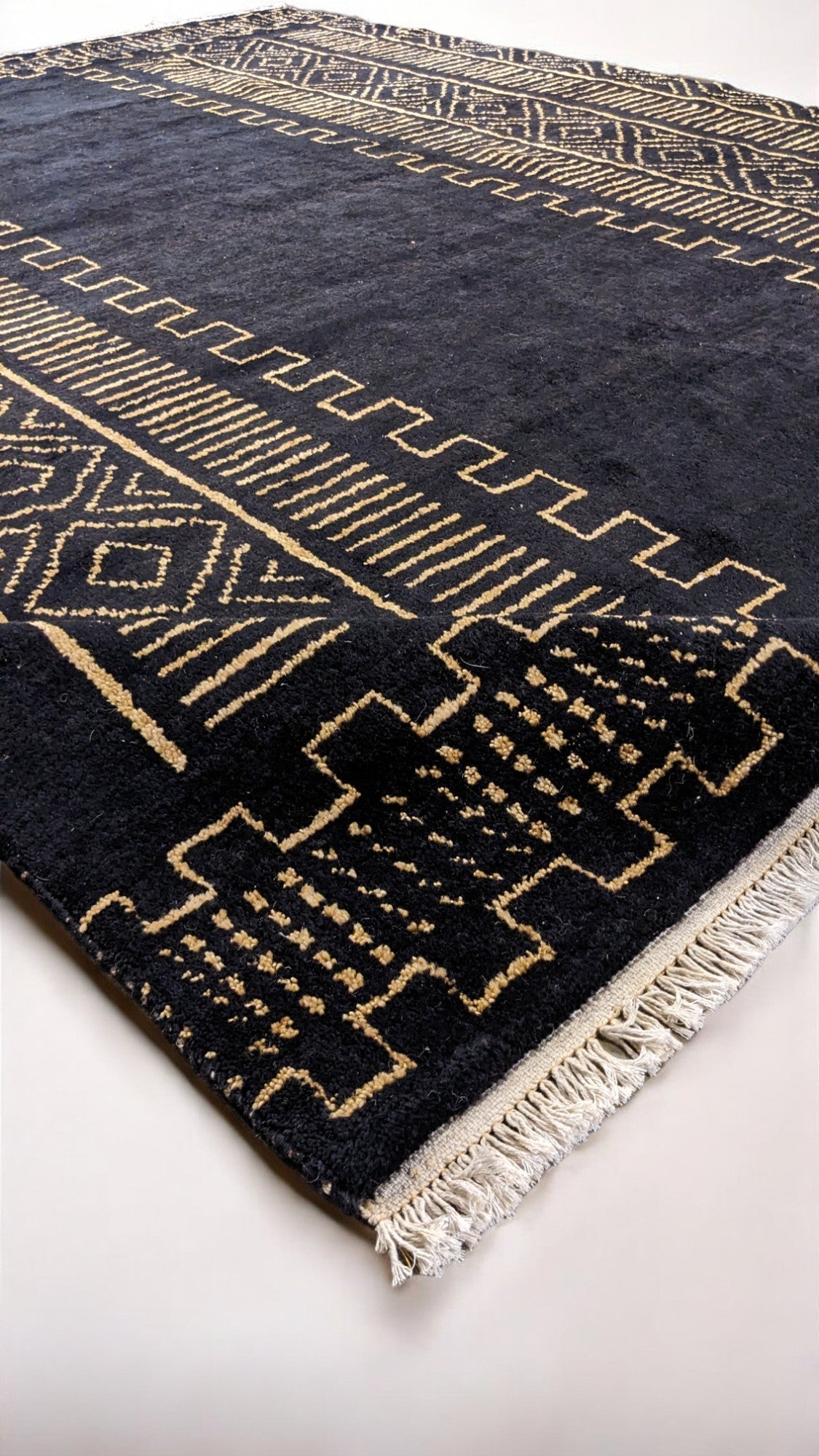 Raven Hand Knotted Rug - Made to Order