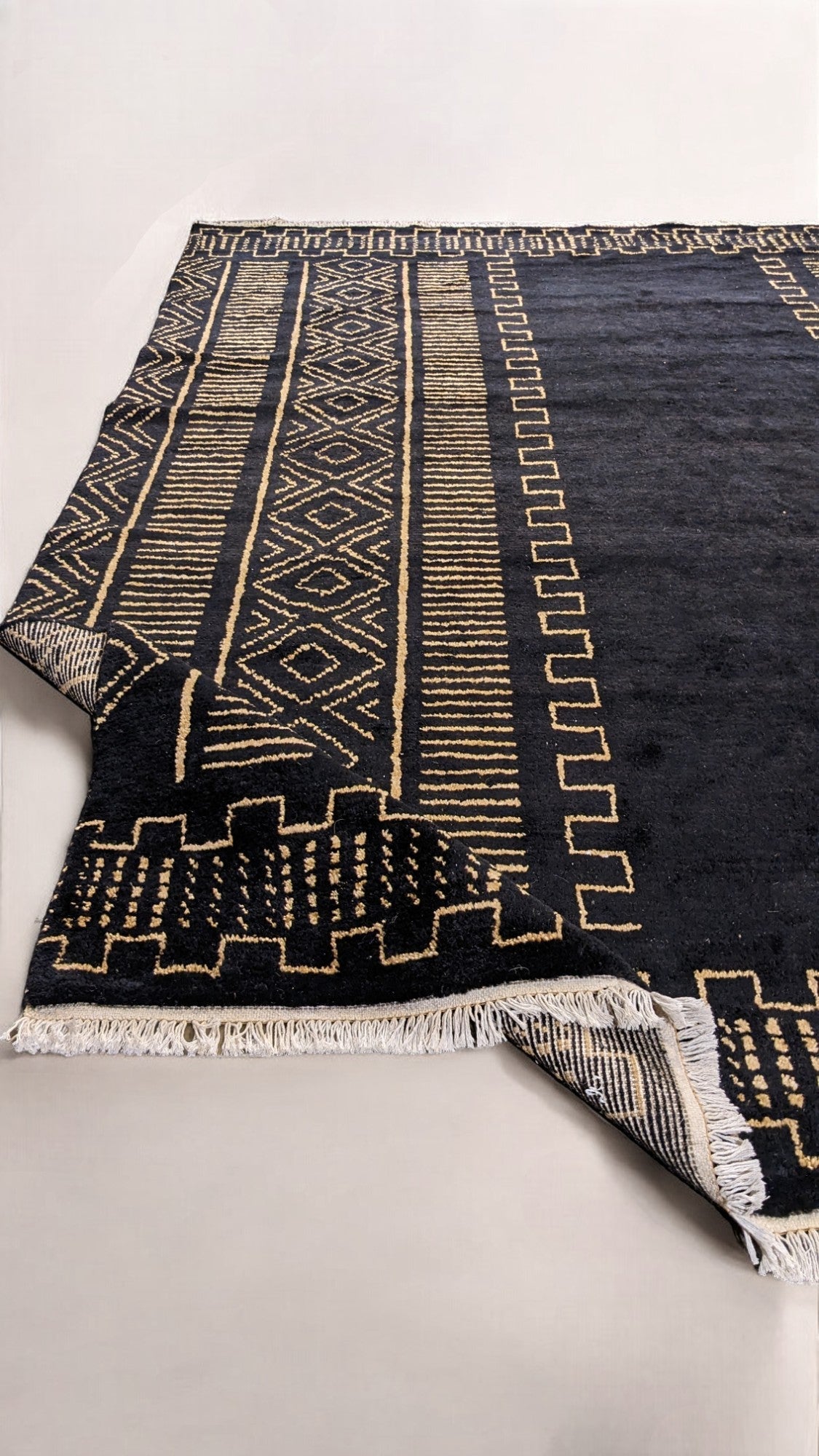 Raven Hand Knotted Rug - Made to Order
