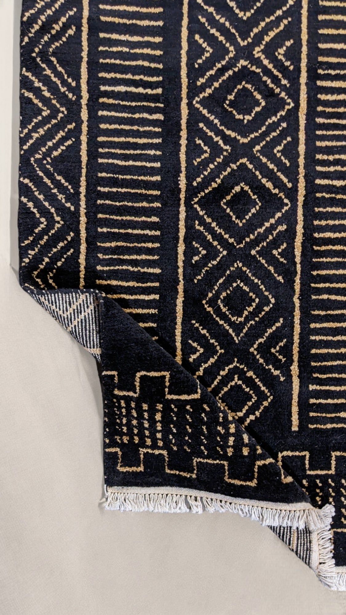 Raven Hand Knotted Rug - Made to Order