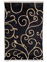 Crimson Hand Knotted Rug - Made to Order