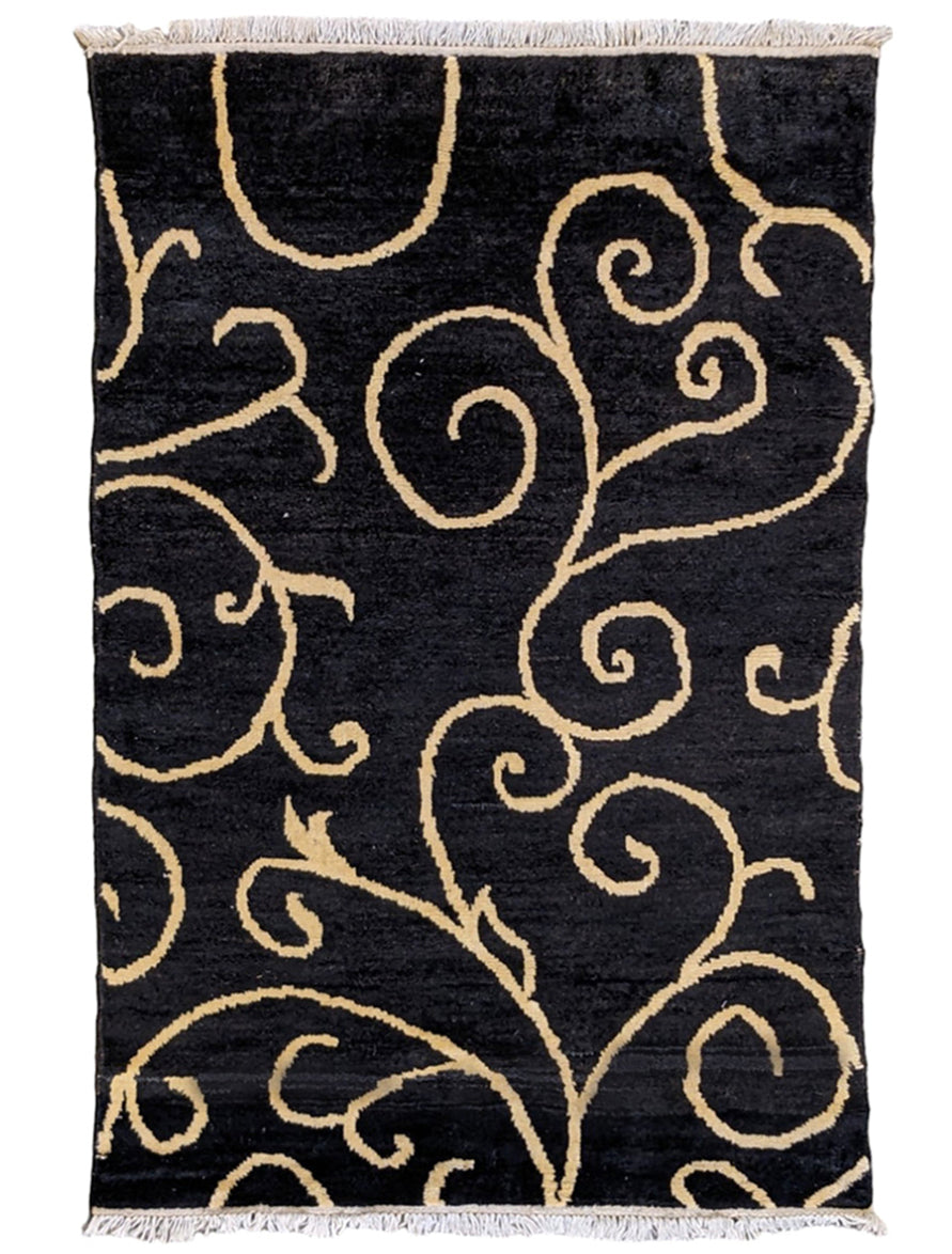 Crimson Hand Knotted Rug - Made to Order