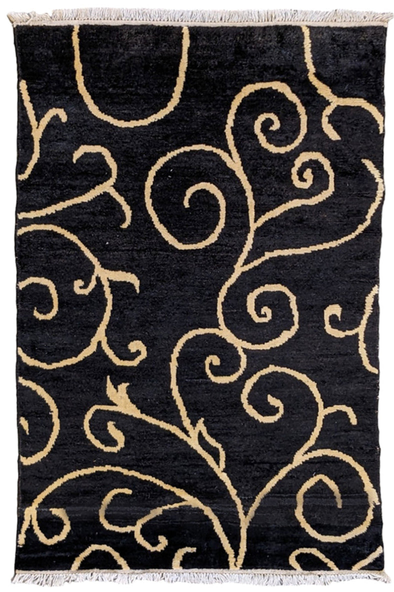 Crimson Hand Knotted Rug - Made to Order